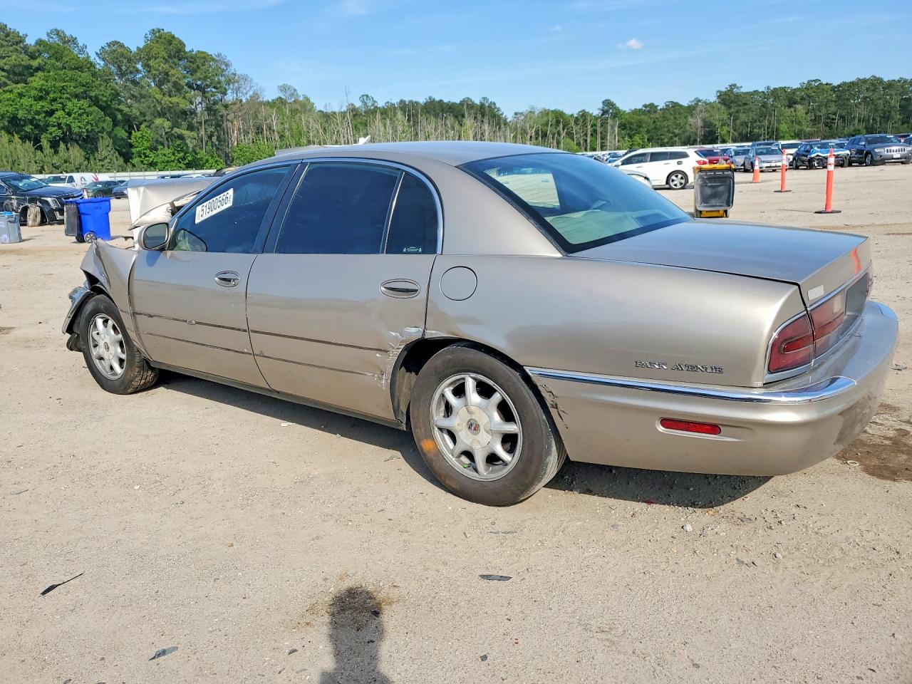 2002 Buick Park Avenue Tan vin: 1G4CW54KX24189588