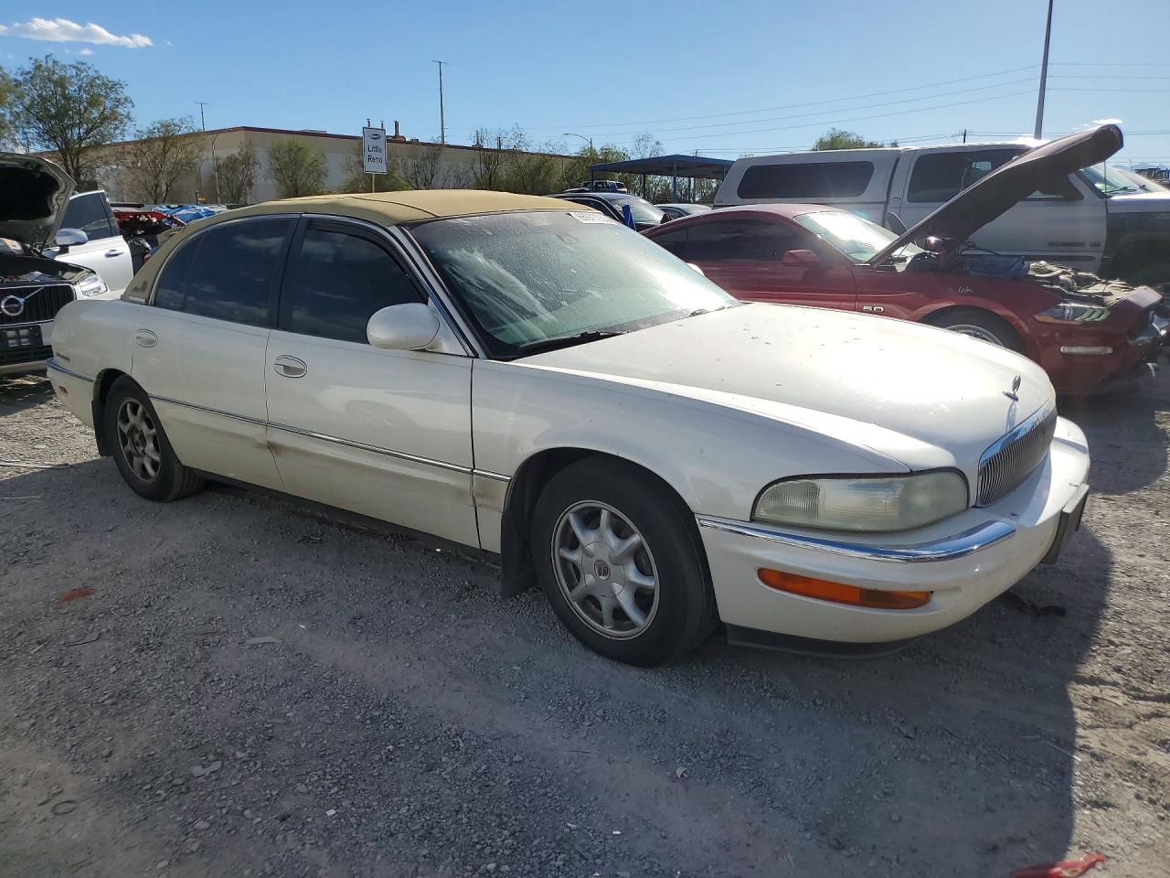 2002 Buick Park Avenue White vin: 1G4CW54KX24210567