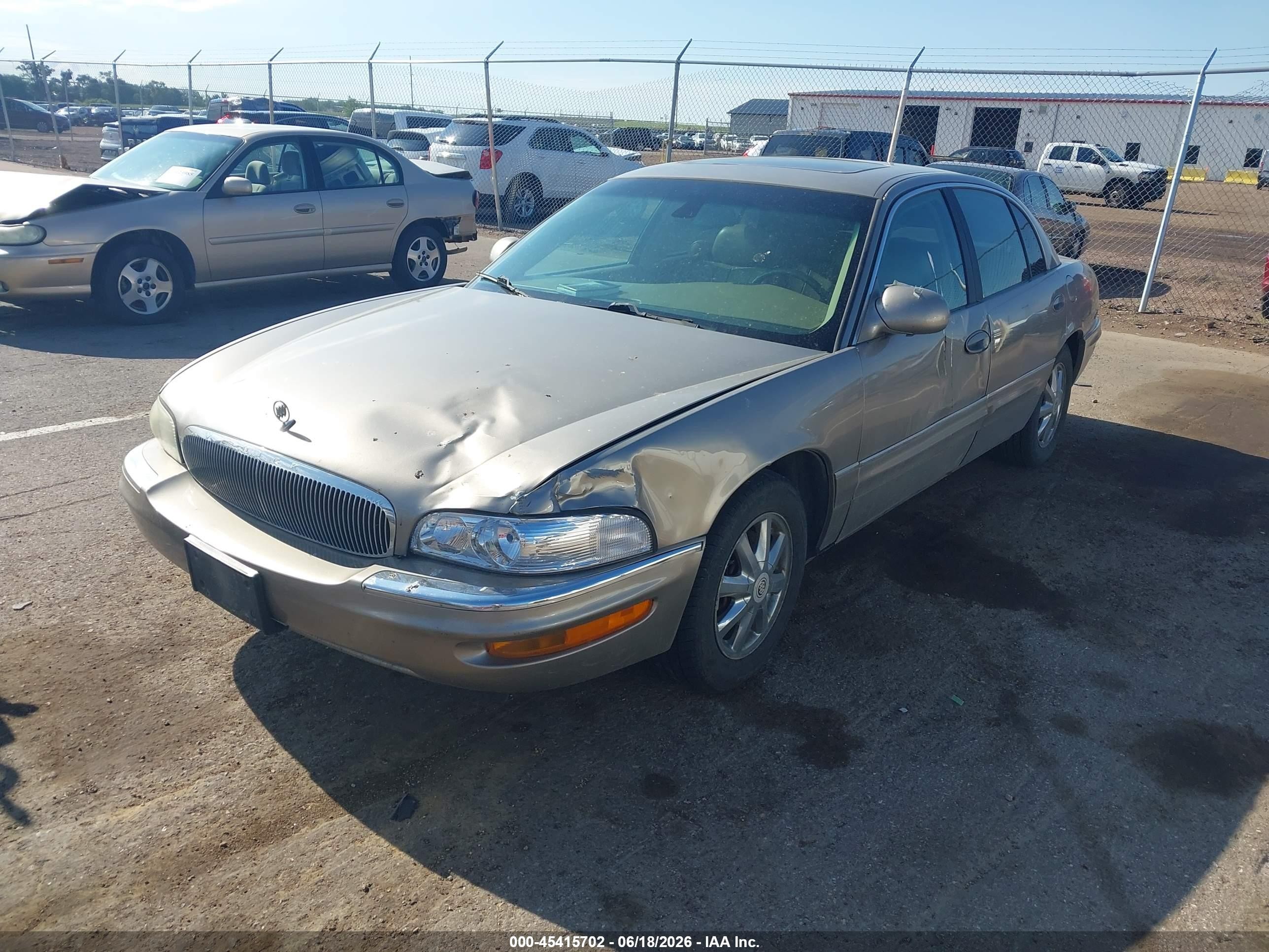 2004 Buick Park Avenue   Tan vin: 1G4CW54KX44134335