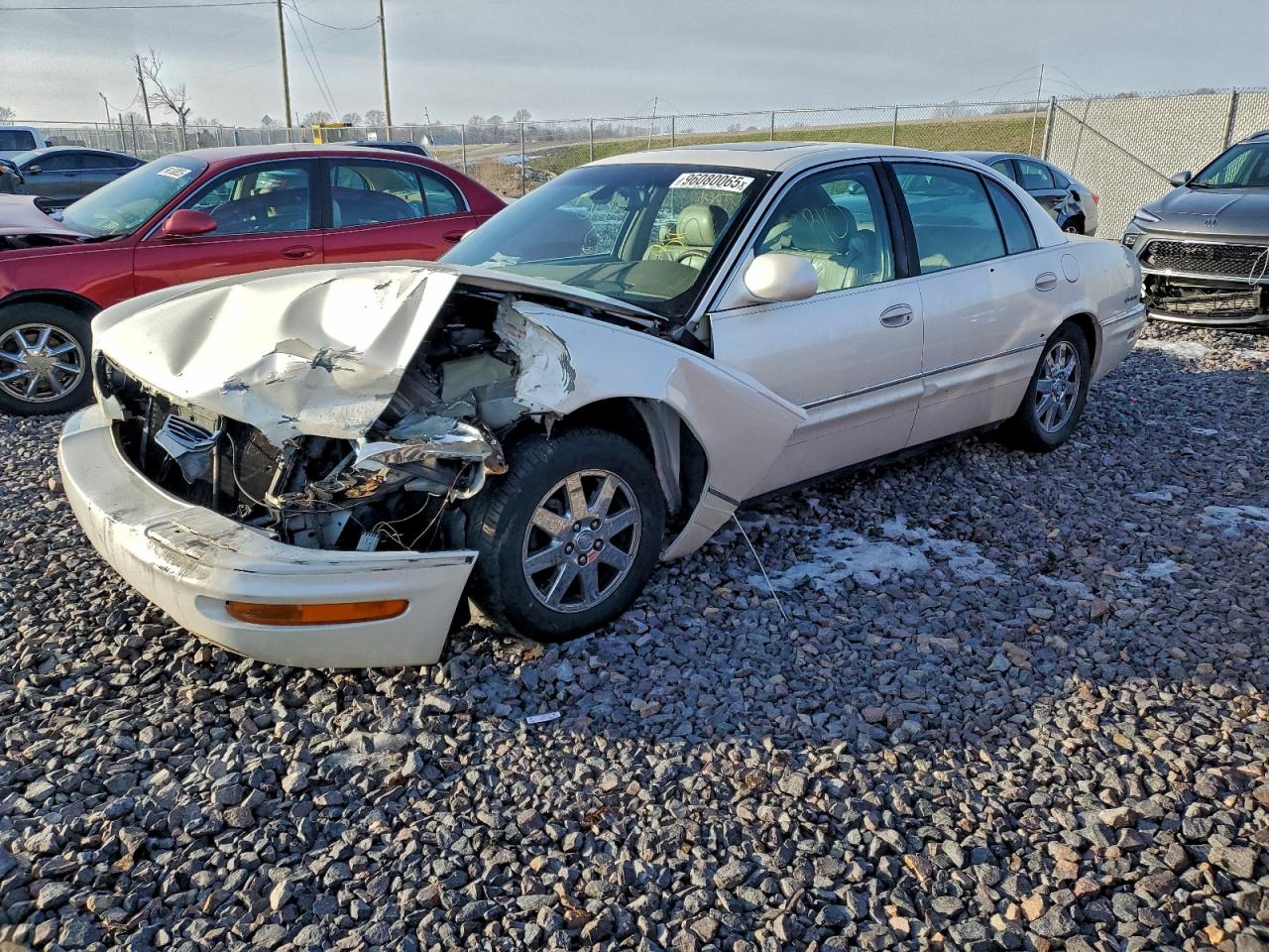 2004 Buick Park Avenue White vin: 1G4CW54KX44137798