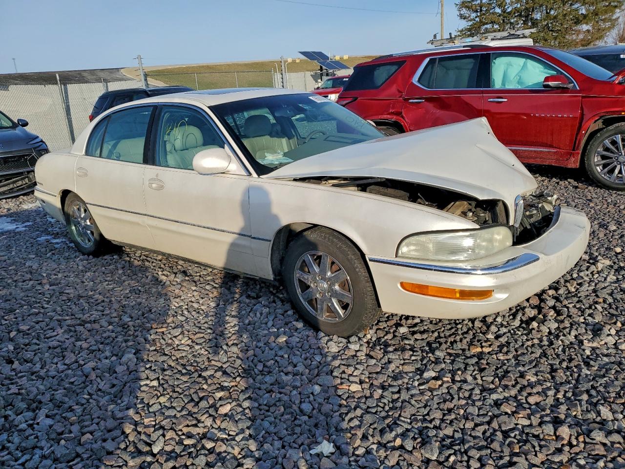2004 Buick Park Avenue White vin: 1G4CW54KX44137798