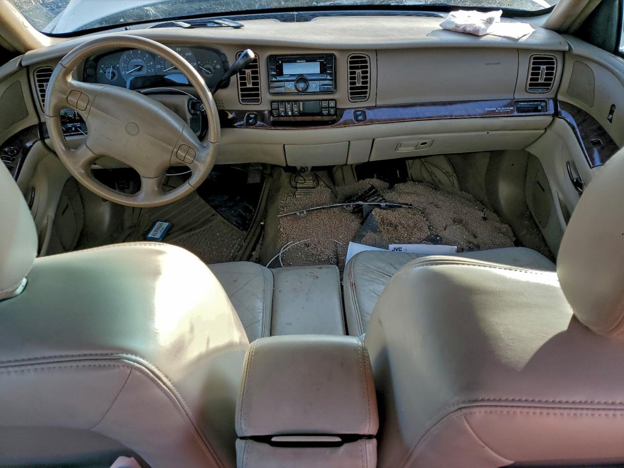 2004 Buick Park Avenue White vin: 1G4CW54KX44137798