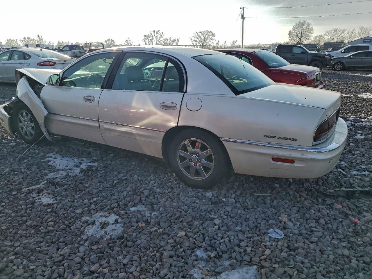 2004 Buick Park Avenue White vin: 1G4CW54KX44137798
