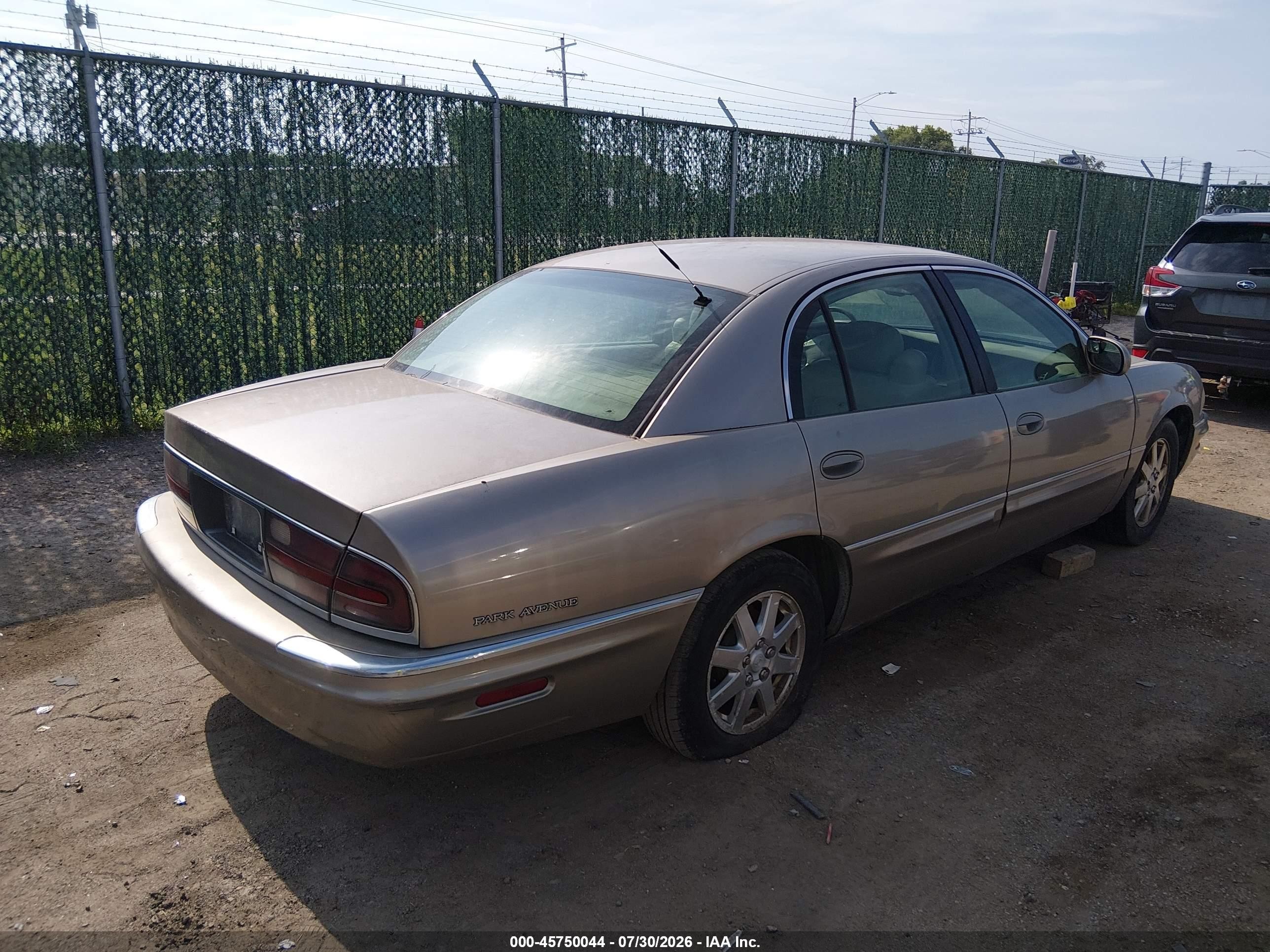 2004 Buick Park Avenue   Champagne vin: 1G4CW54KX44142855