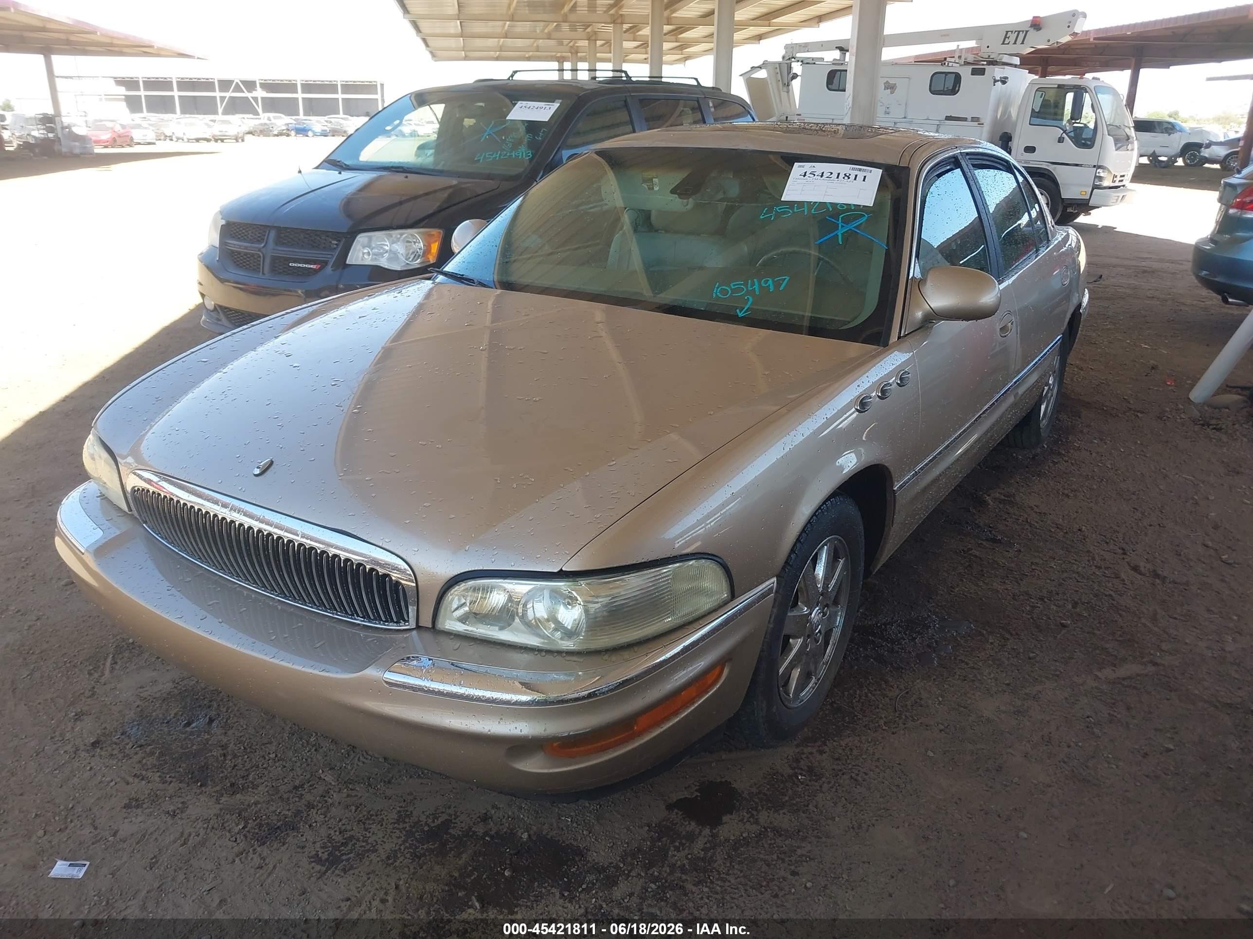 2005 Buick Park Avenue   Tan vin: 1G4CW54KX54105497
