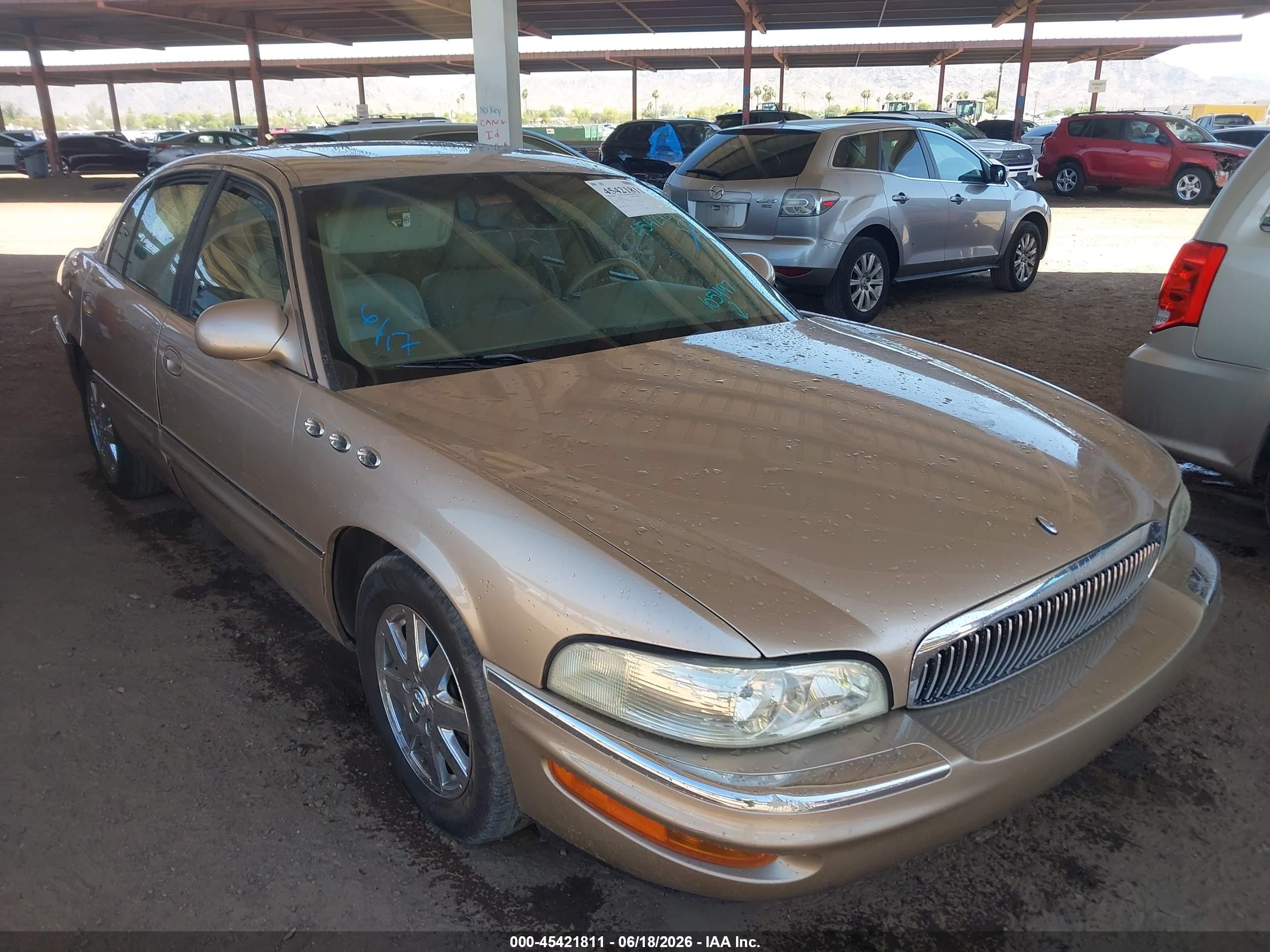 2005 Buick Park Avenue   Tan vin: 1G4CW54KX54105497