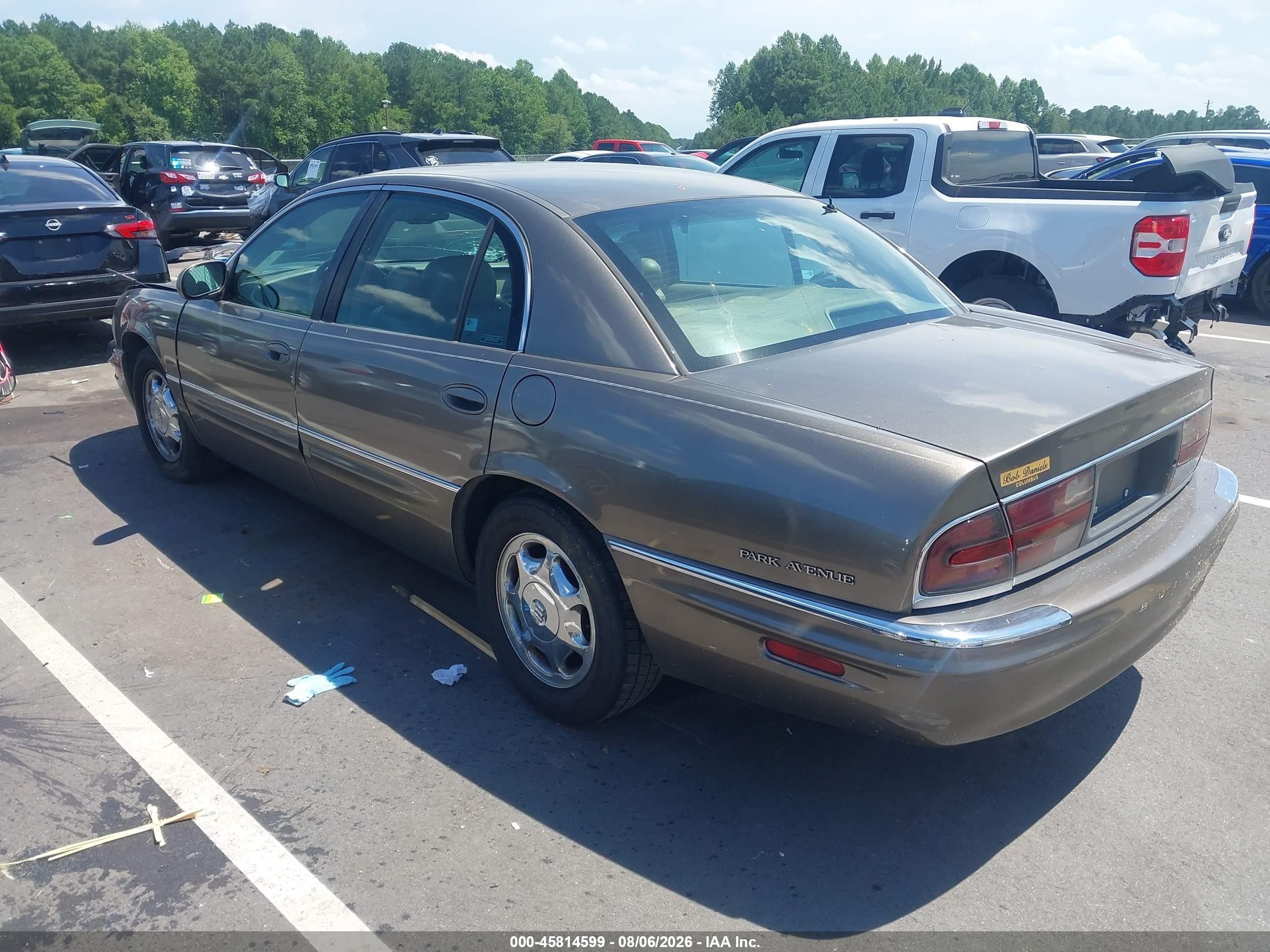 2000 Buick Park Avenue Gray vin: 1G4CW54KXY4294074