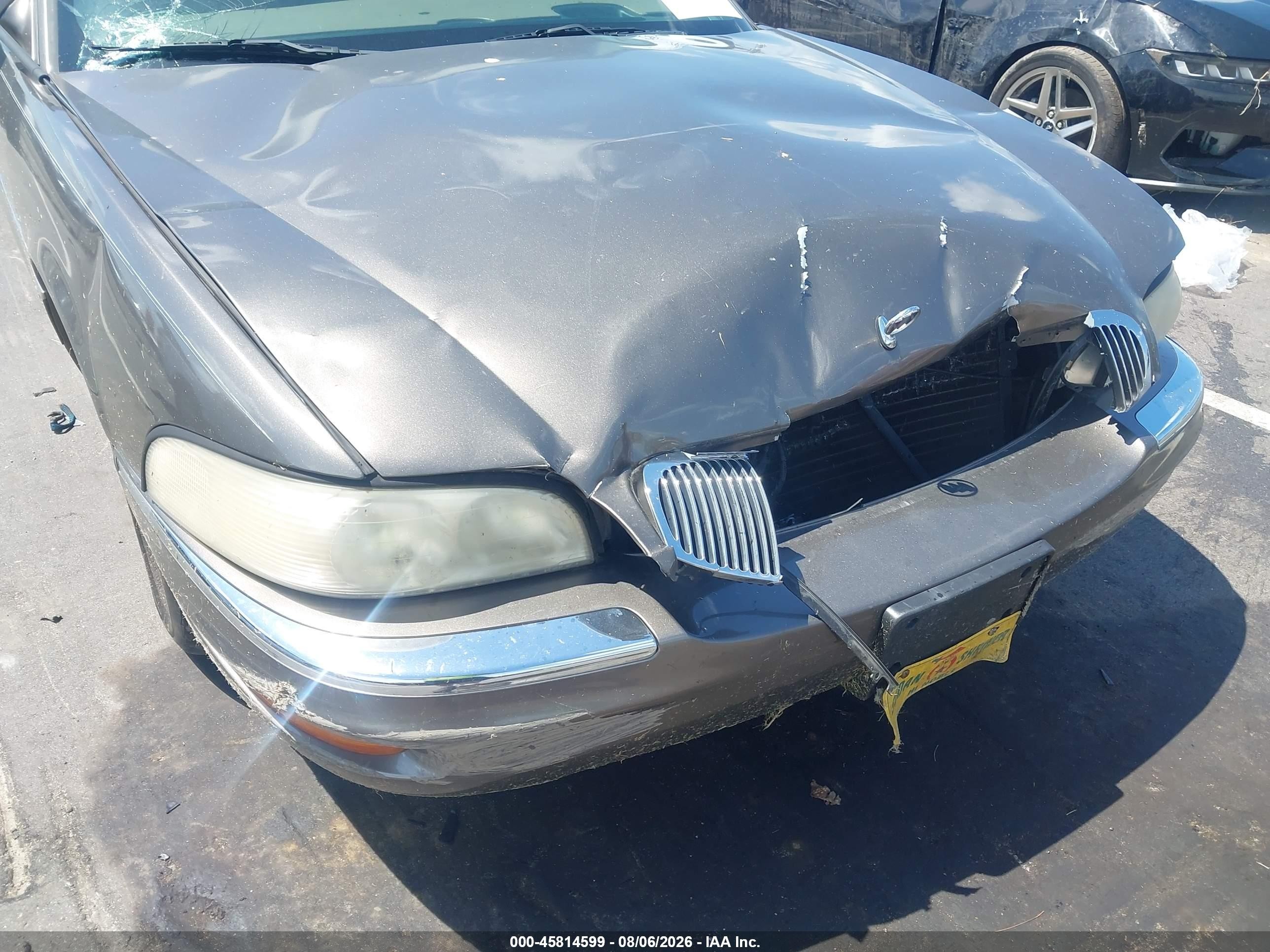 2000 Buick Park Avenue Gray vin: 1G4CW54KXY4294074