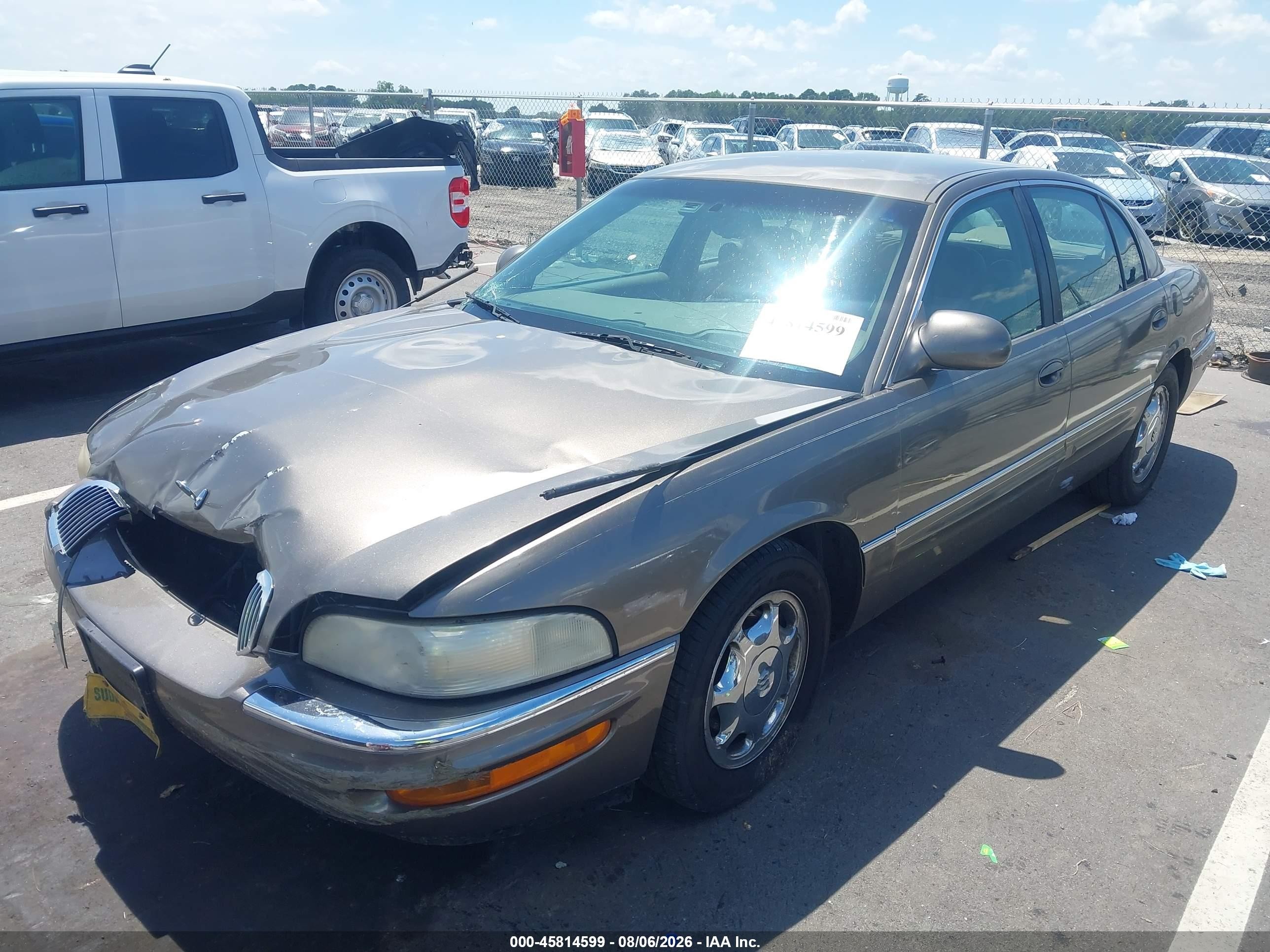 2000 Buick Park Avenue Gray vin: 1G4CW54KXY4294074