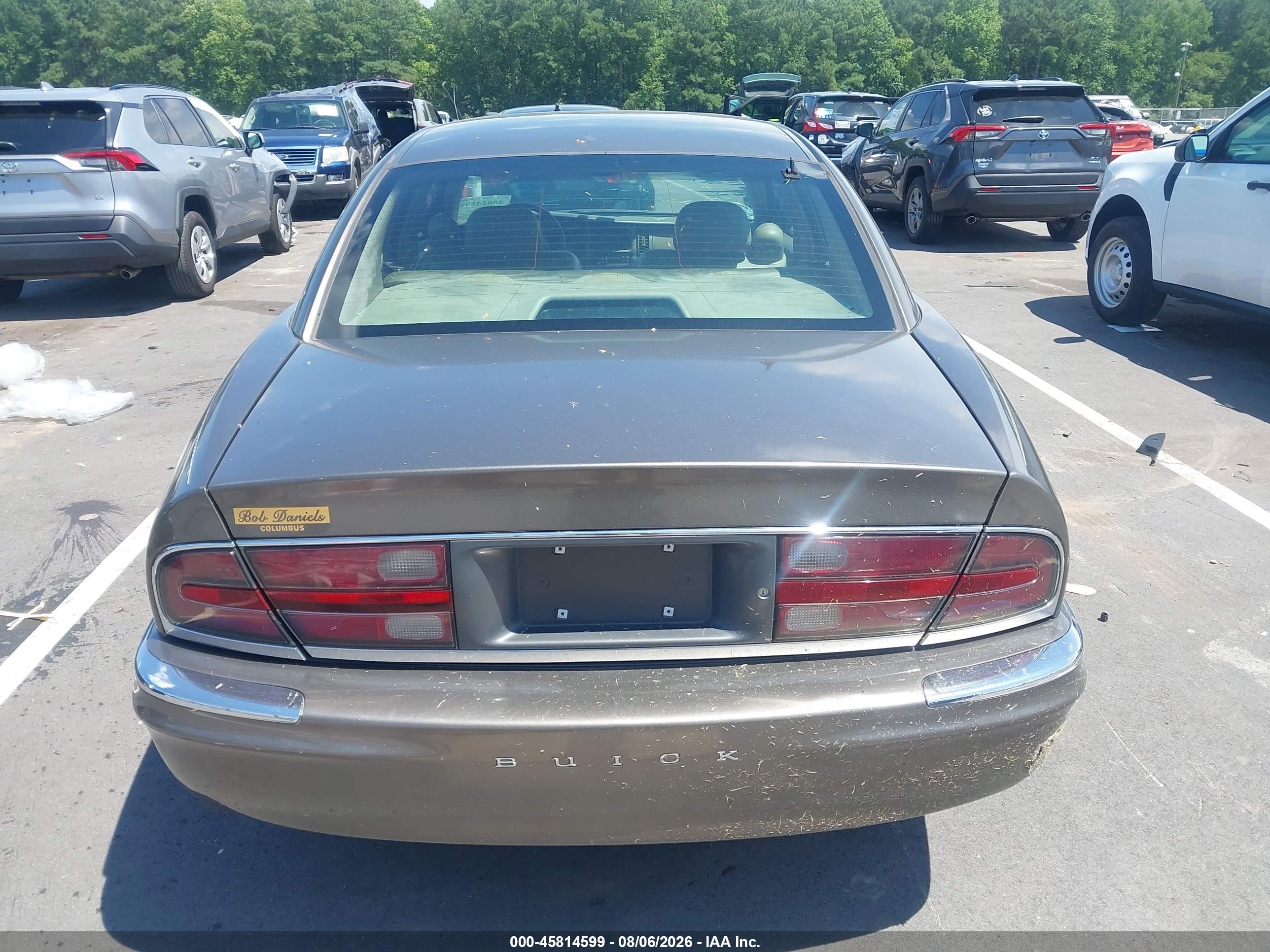 2000 Buick Park Avenue Gray vin: 1G4CW54KXY4294074
