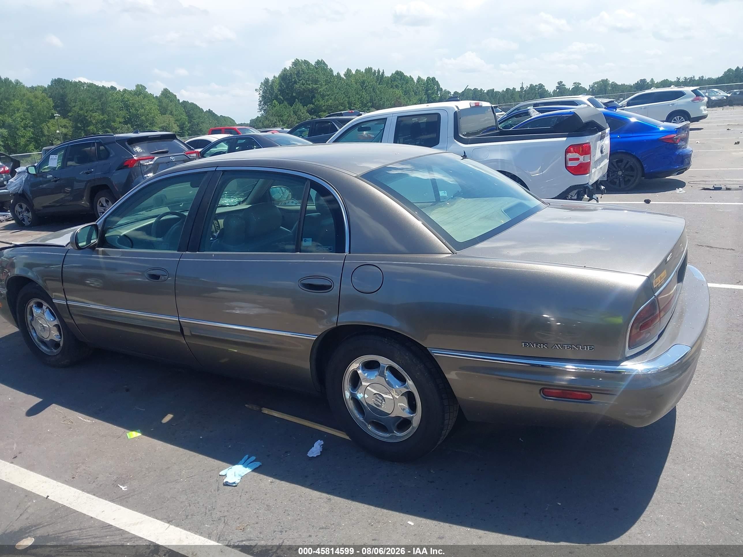 2000 Buick Park Avenue Gray vin: 1G4CW54KXY4294074
