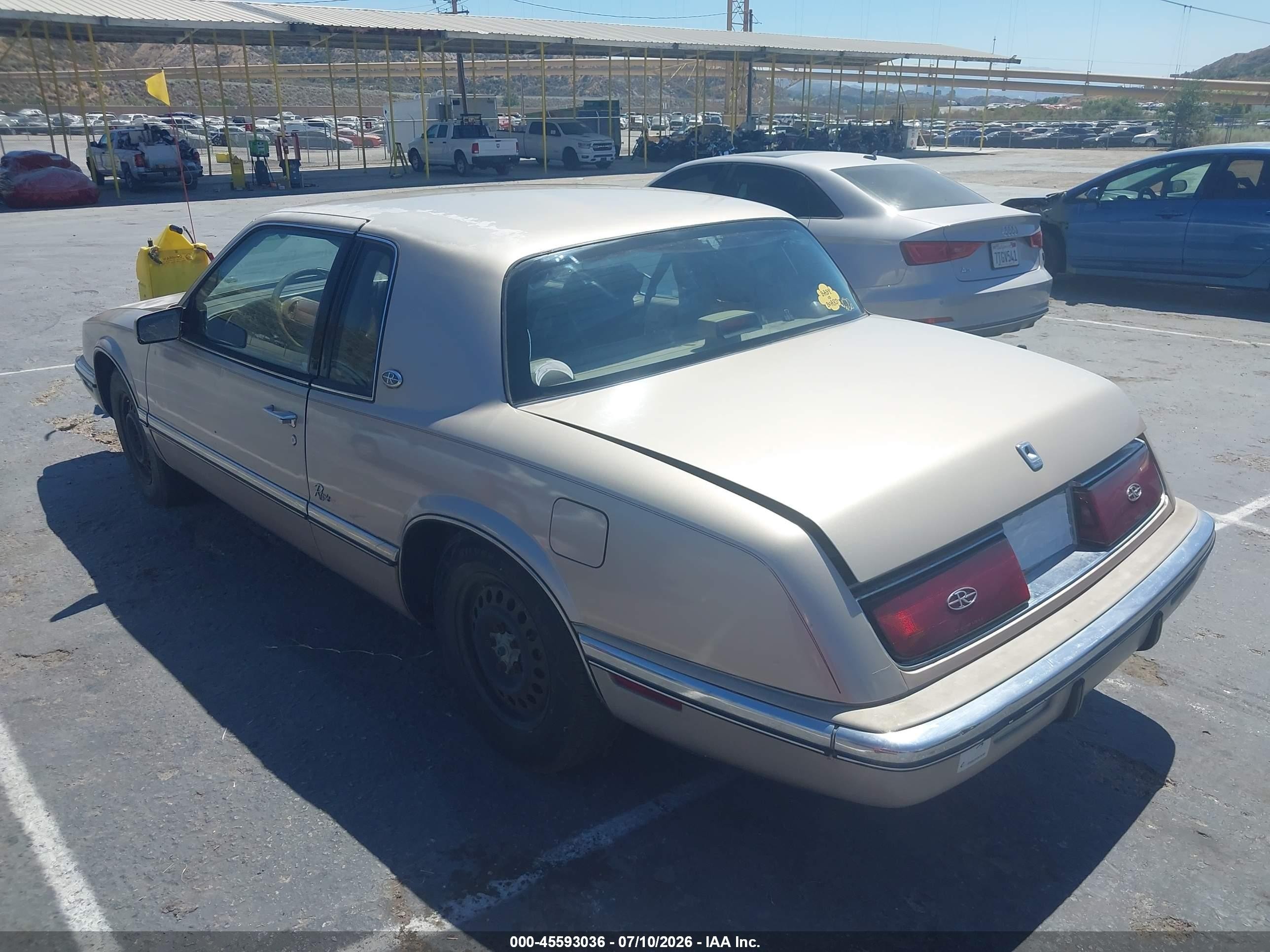 1991 Buick Riviera   Brown vin: 1G4EZ13L9MU412497