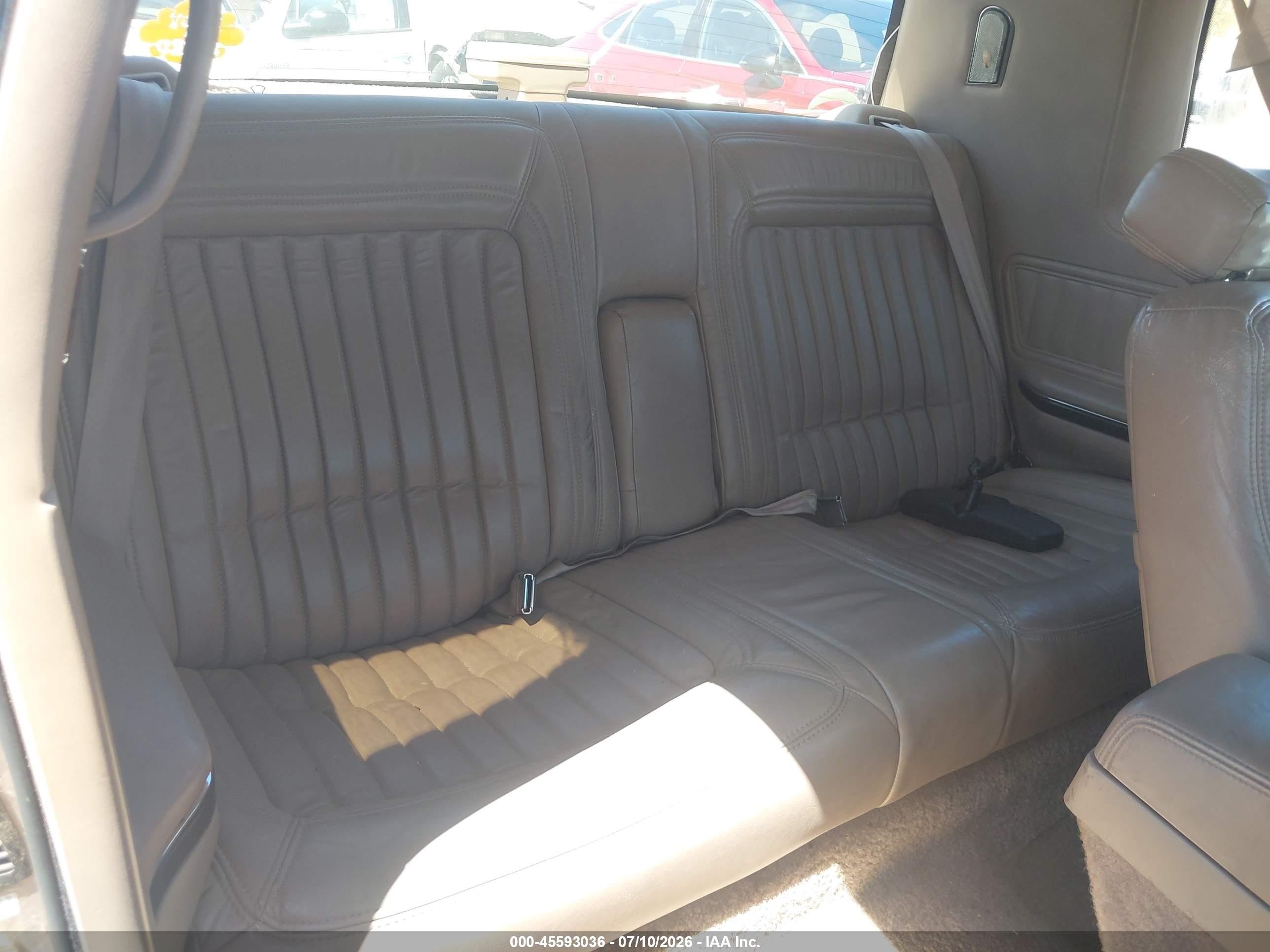 1991 Buick Riviera   Brown vin: 1G4EZ13L9MU412497