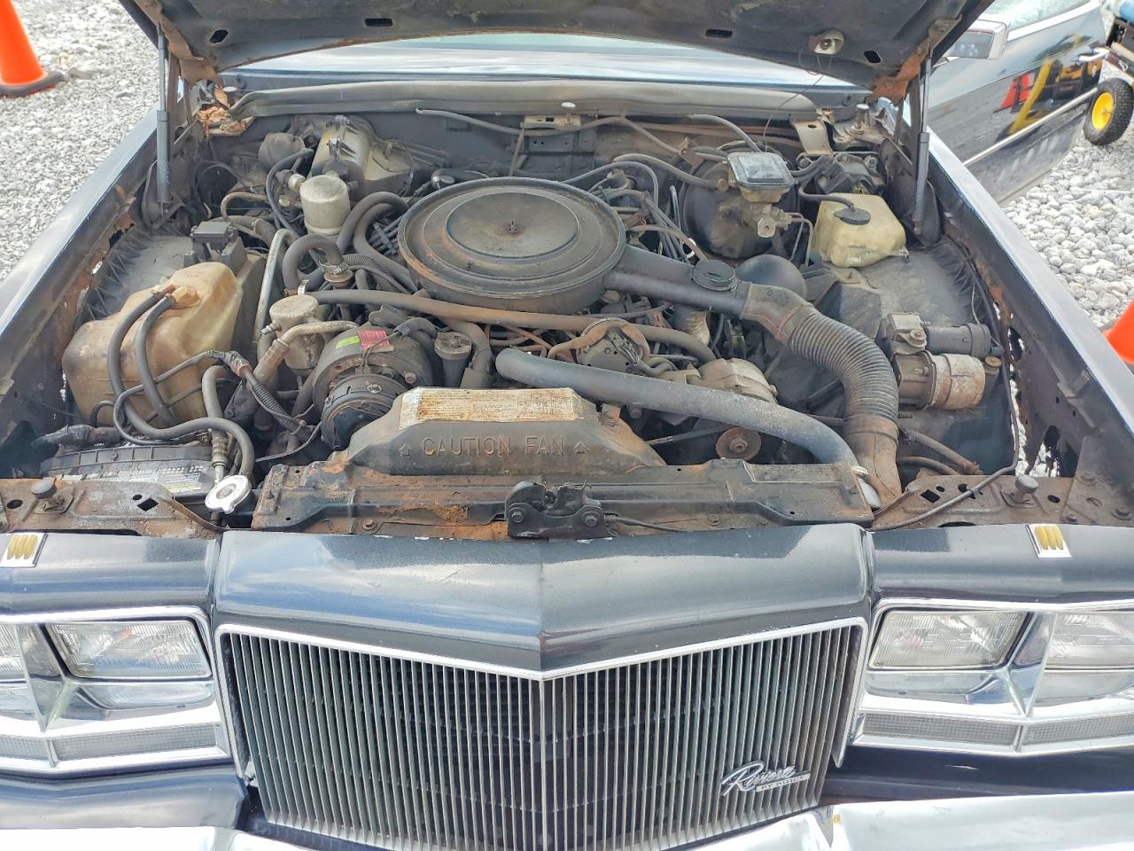 1985 Buick Riviera Gray vin: 1G4EZ57Y6FE425864