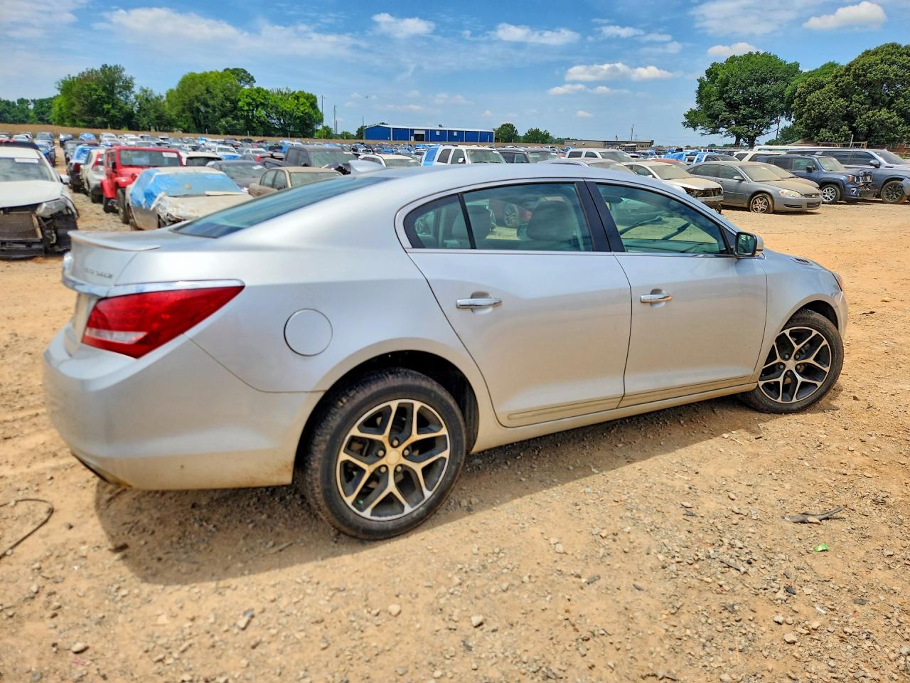 2016 Buick Lacrosse Sport Touring Silver vin: 1G4G45G35GF240700