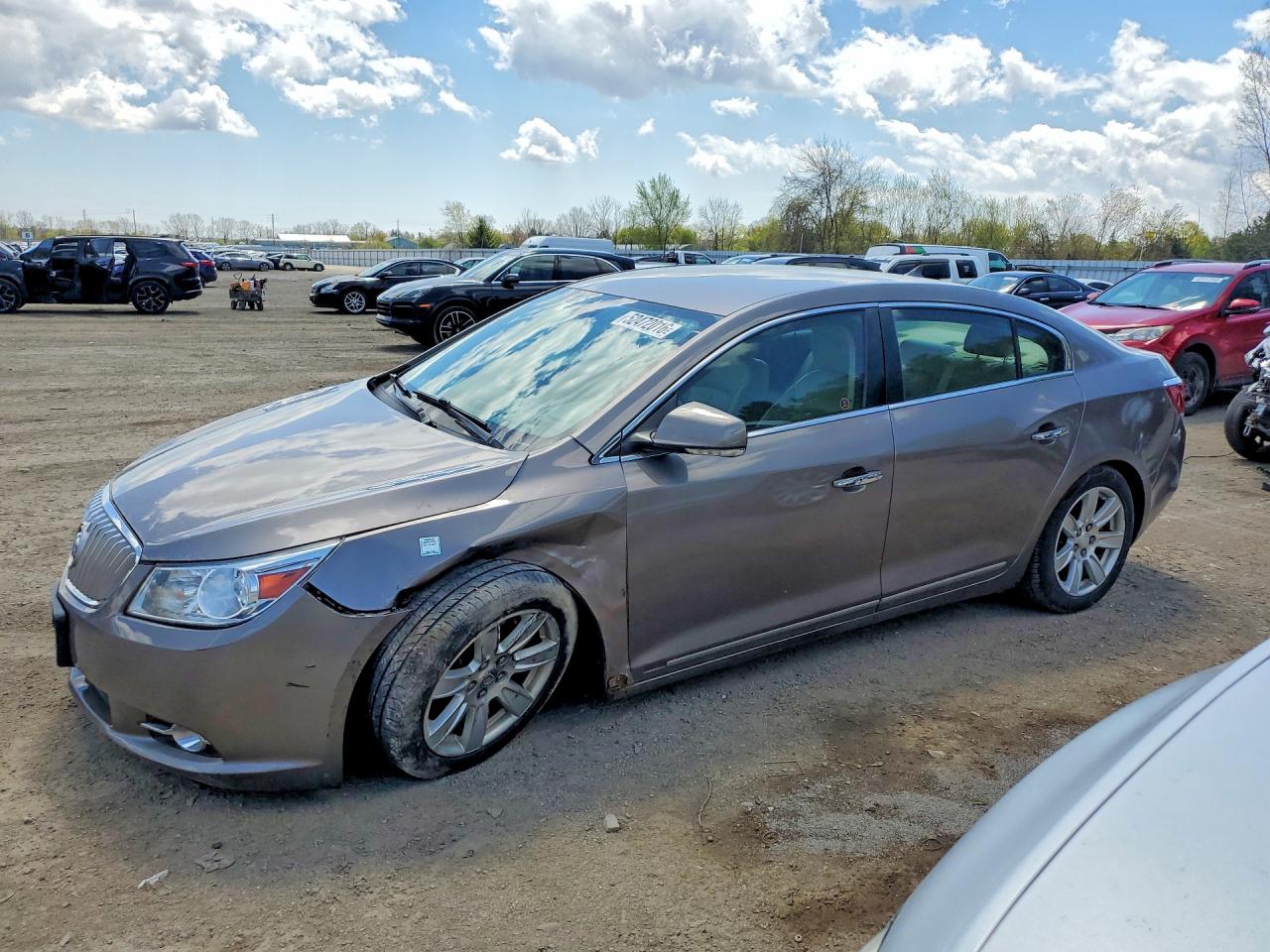 2012 Buick Lacrosse Tan vin: 1G4G55E3XCF171688