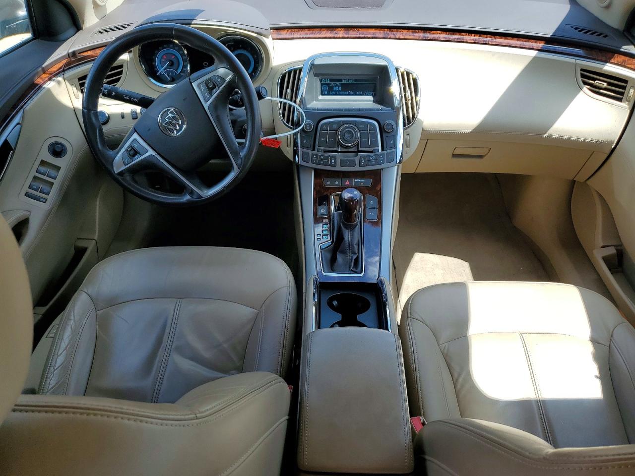 2012 Buick Lacrosse Tan vin: 1G4G55E3XCF171688