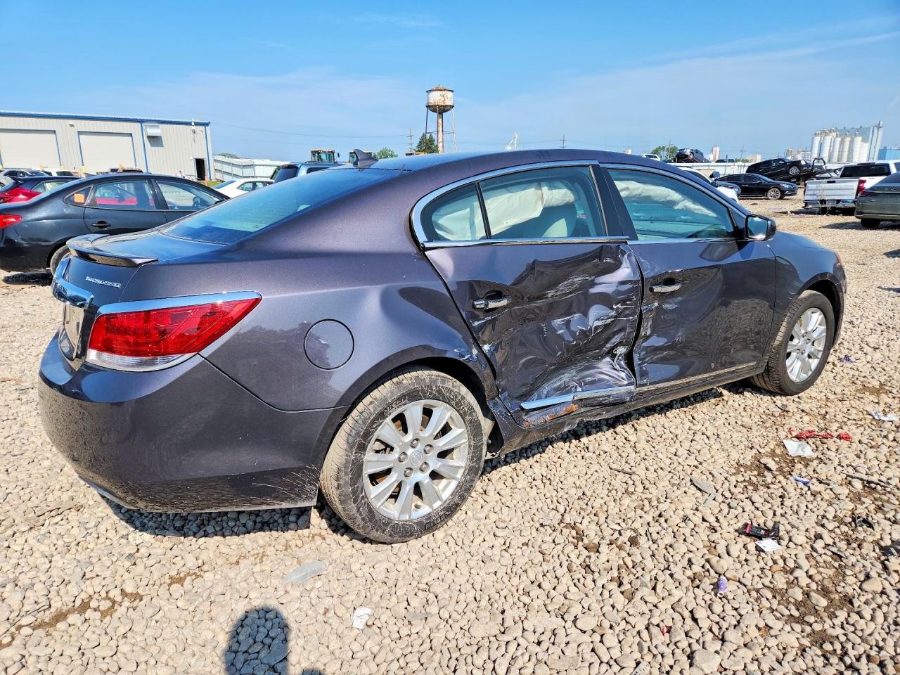 2013 Buick Lacrosse Gray vin: 1G4GA5E31DF127446