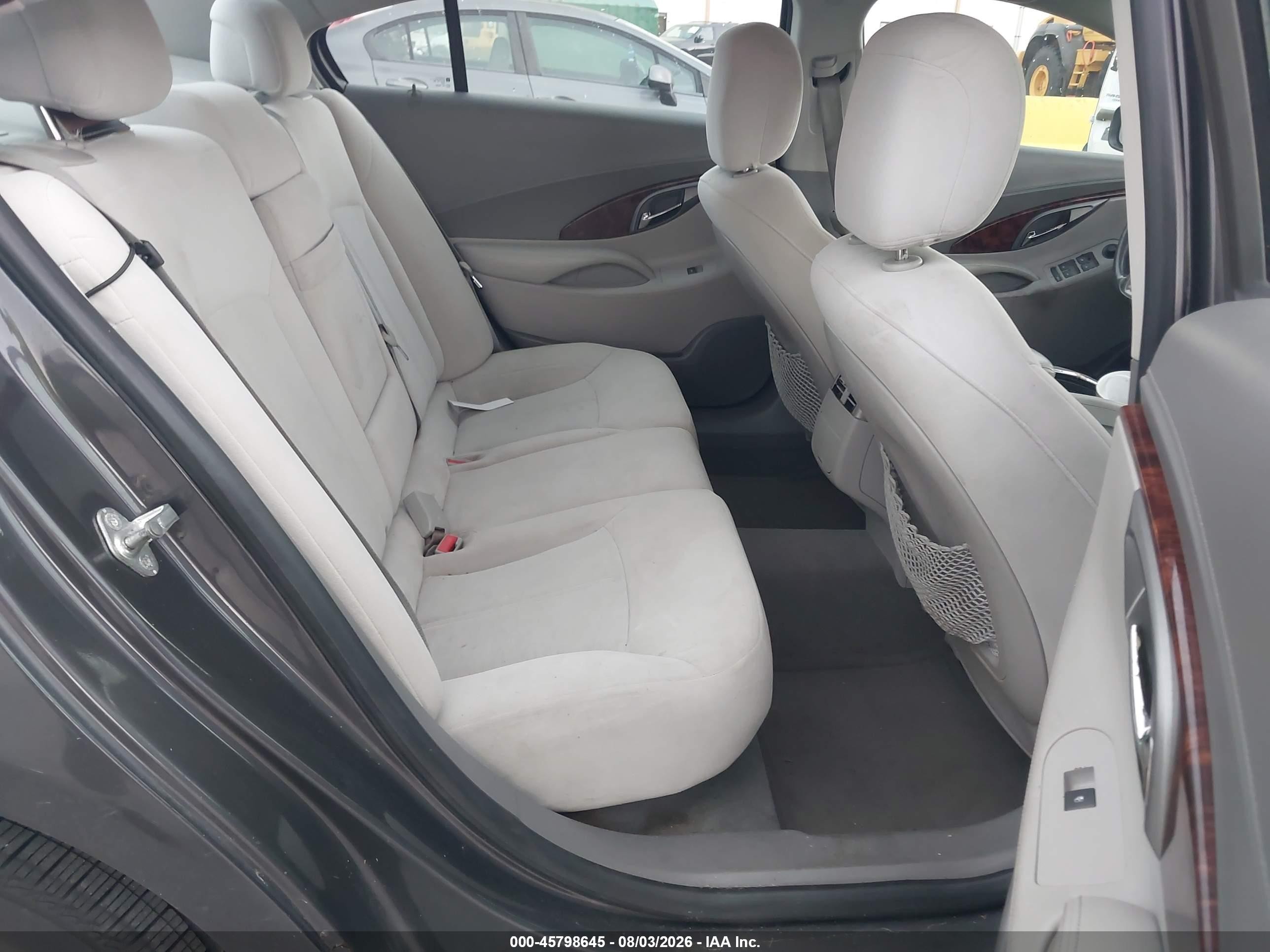 2013 Buick Lacrosse Black vin: 1G4GA5E31DF219513