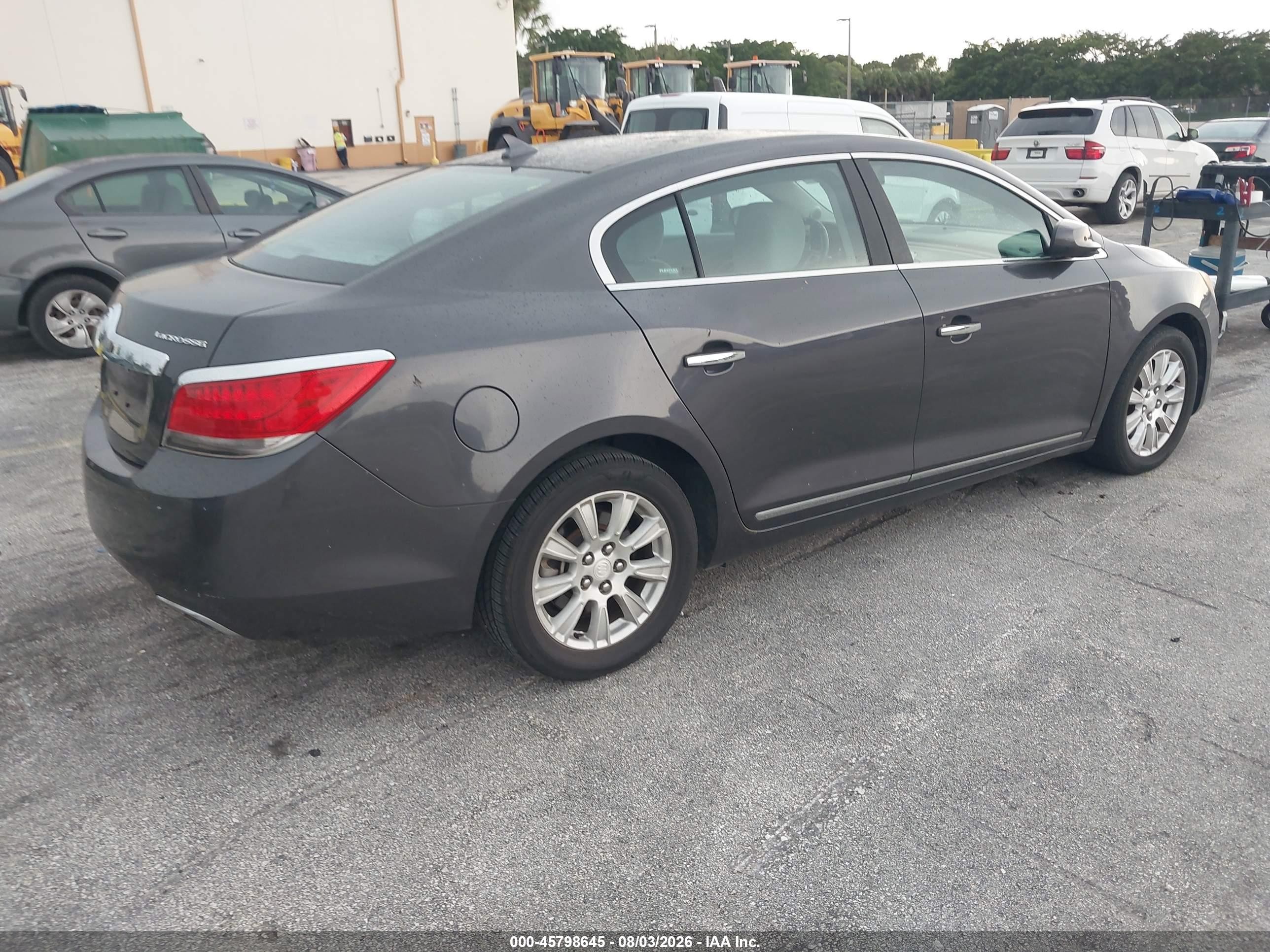2013 Buick Lacrosse Black vin: 1G4GA5E31DF219513
