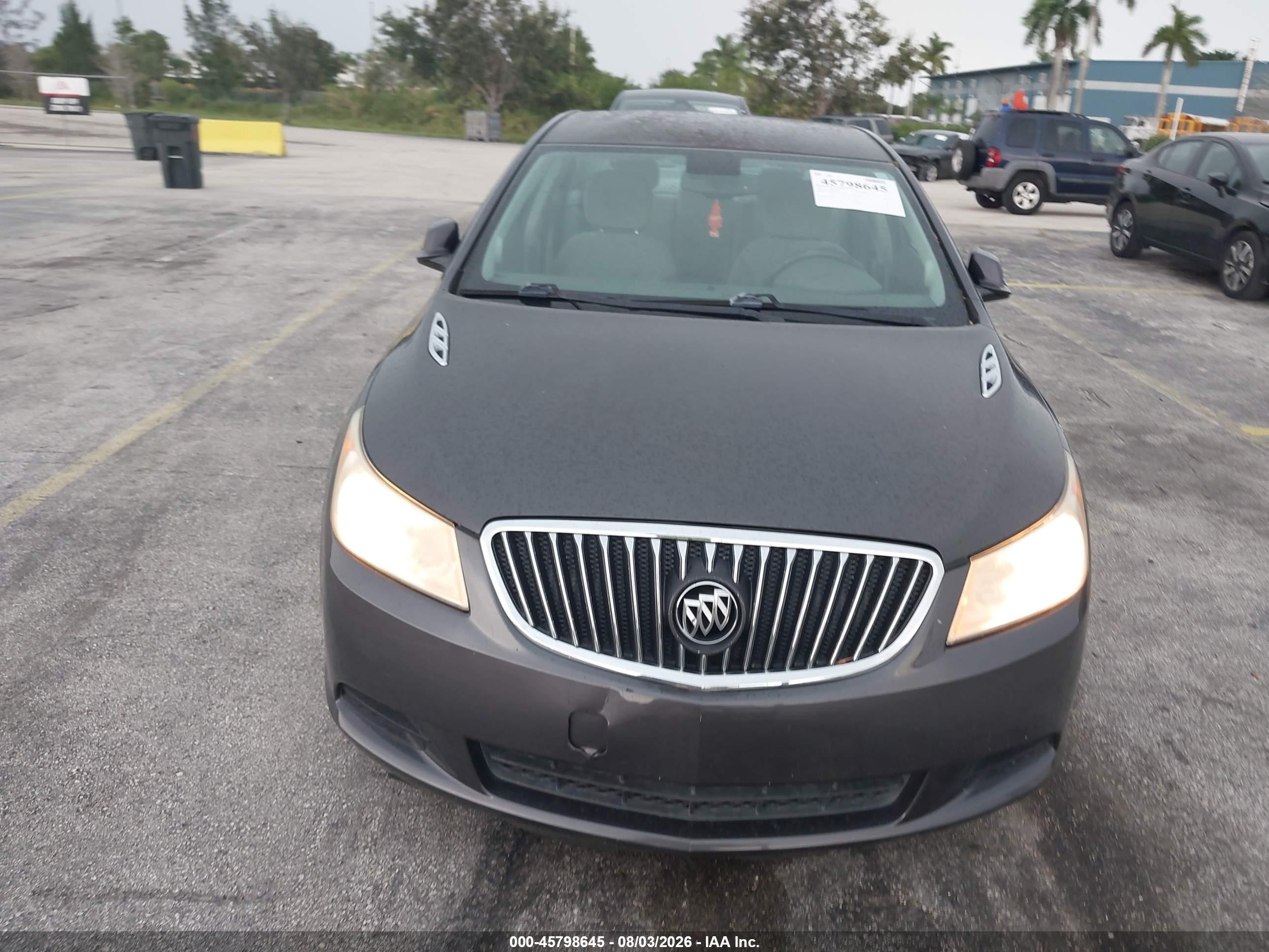 2013 Buick Lacrosse Black vin: 1G4GA5E31DF219513