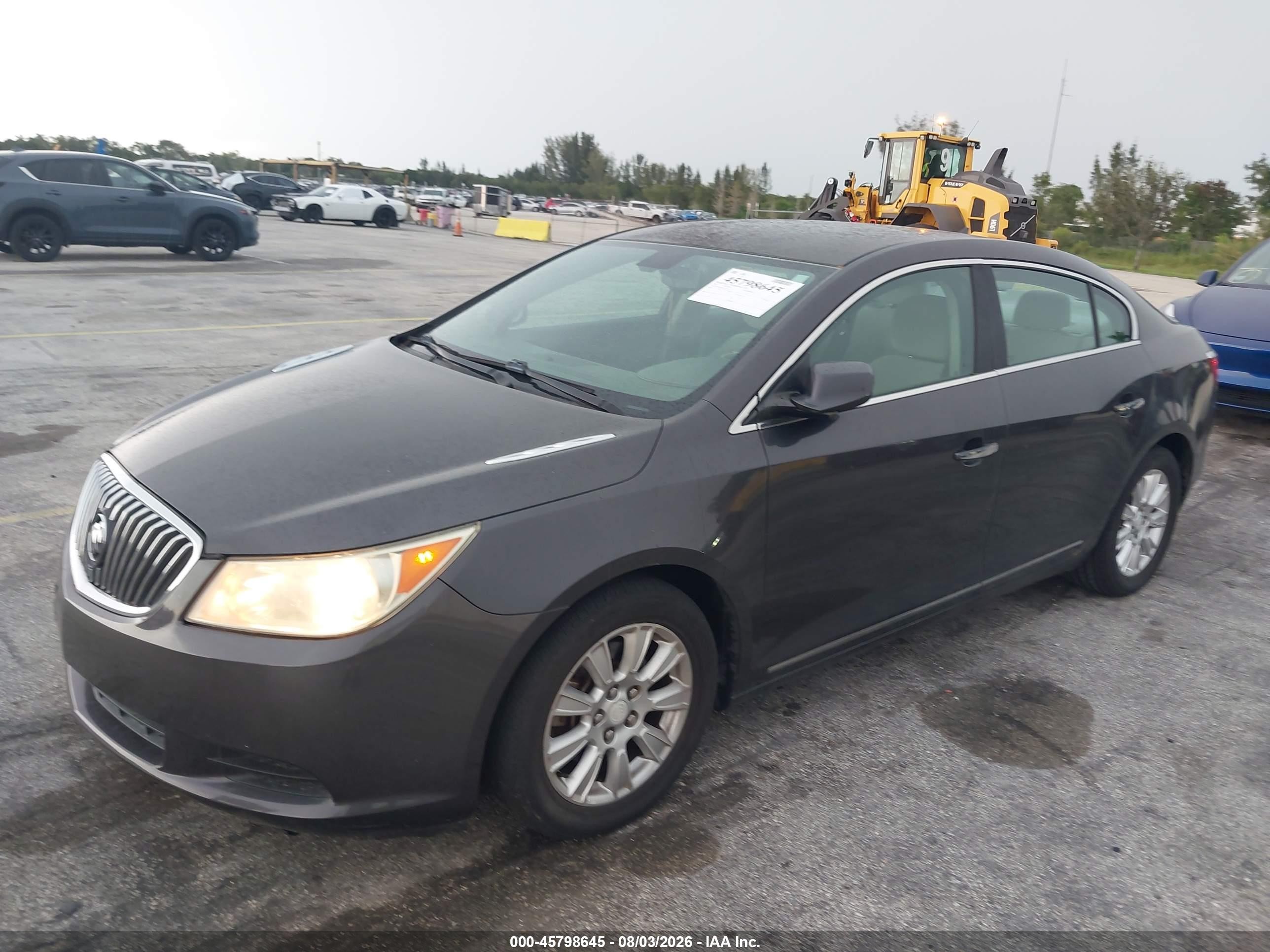 2013 Buick Lacrosse Black vin: 1G4GA5E31DF219513