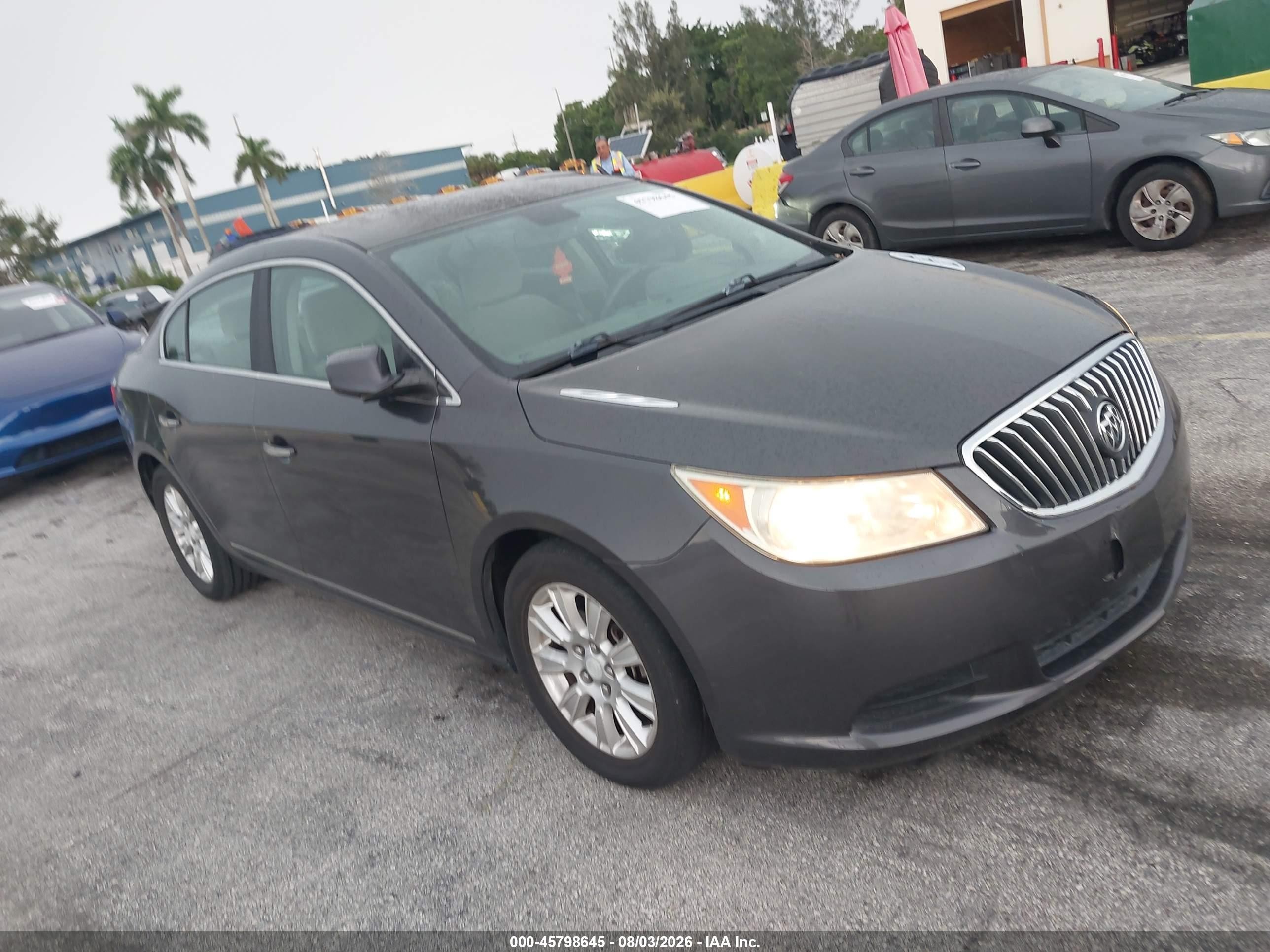 2013 Buick Lacrosse Black vin: 1G4GA5E31DF219513