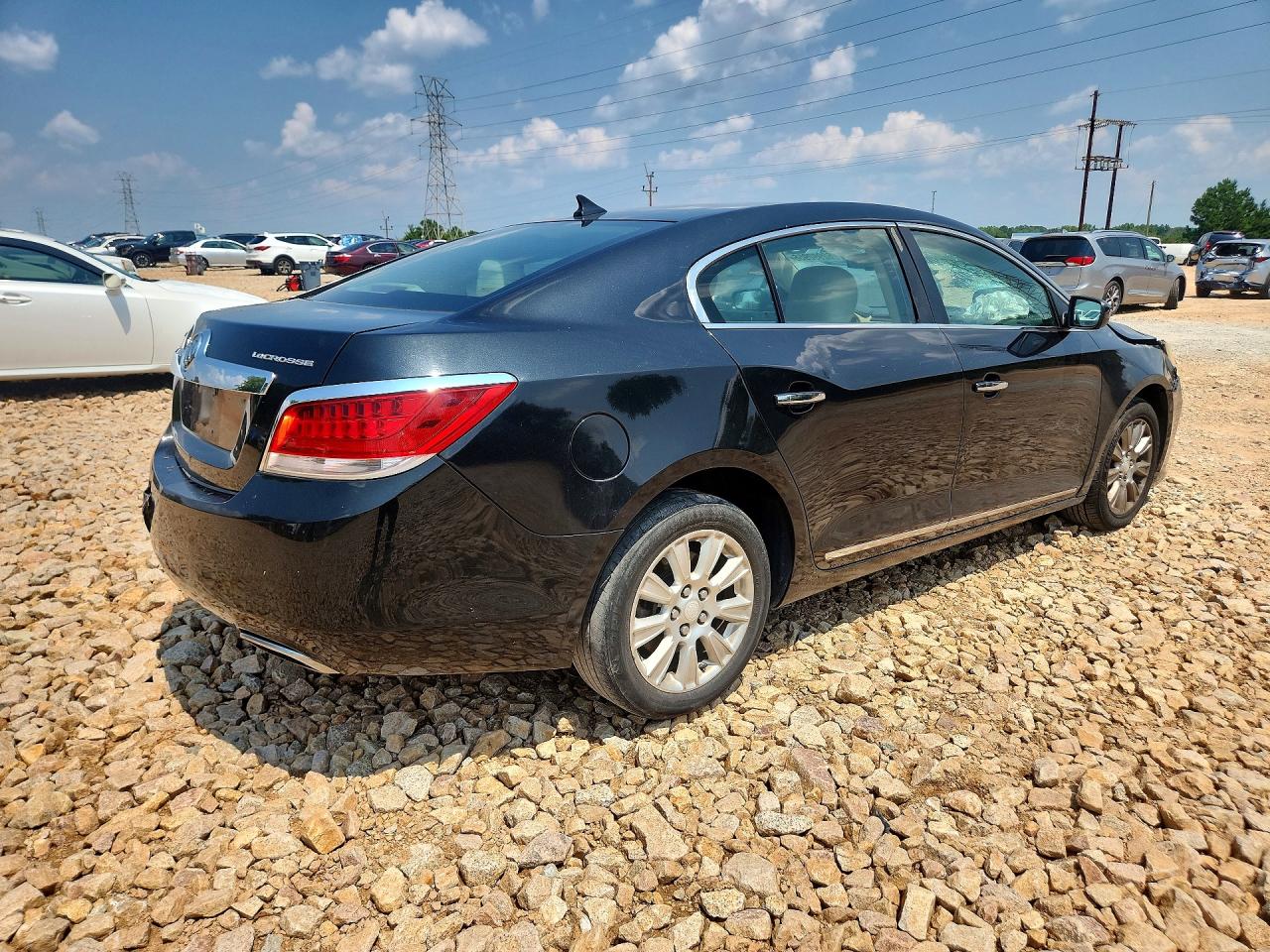 2013 Buick Lacrosse Black vin: 1G4GA5E32DF175232