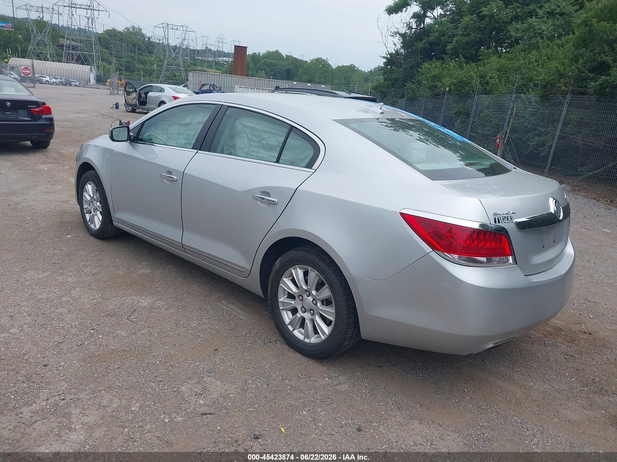 2013 Buick Lacrosse   Silver vin: 1G4GA5E3XDF125808