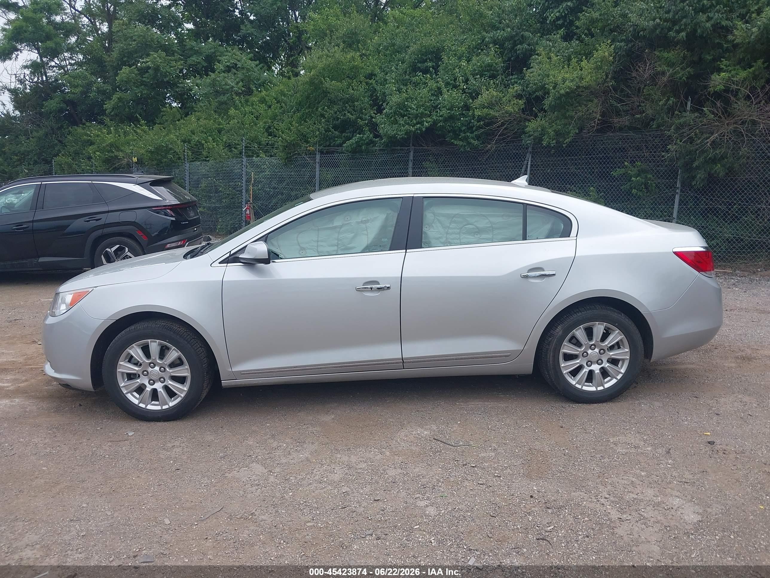 2013 Buick Lacrosse   Silver vin: 1G4GA5E3XDF125808