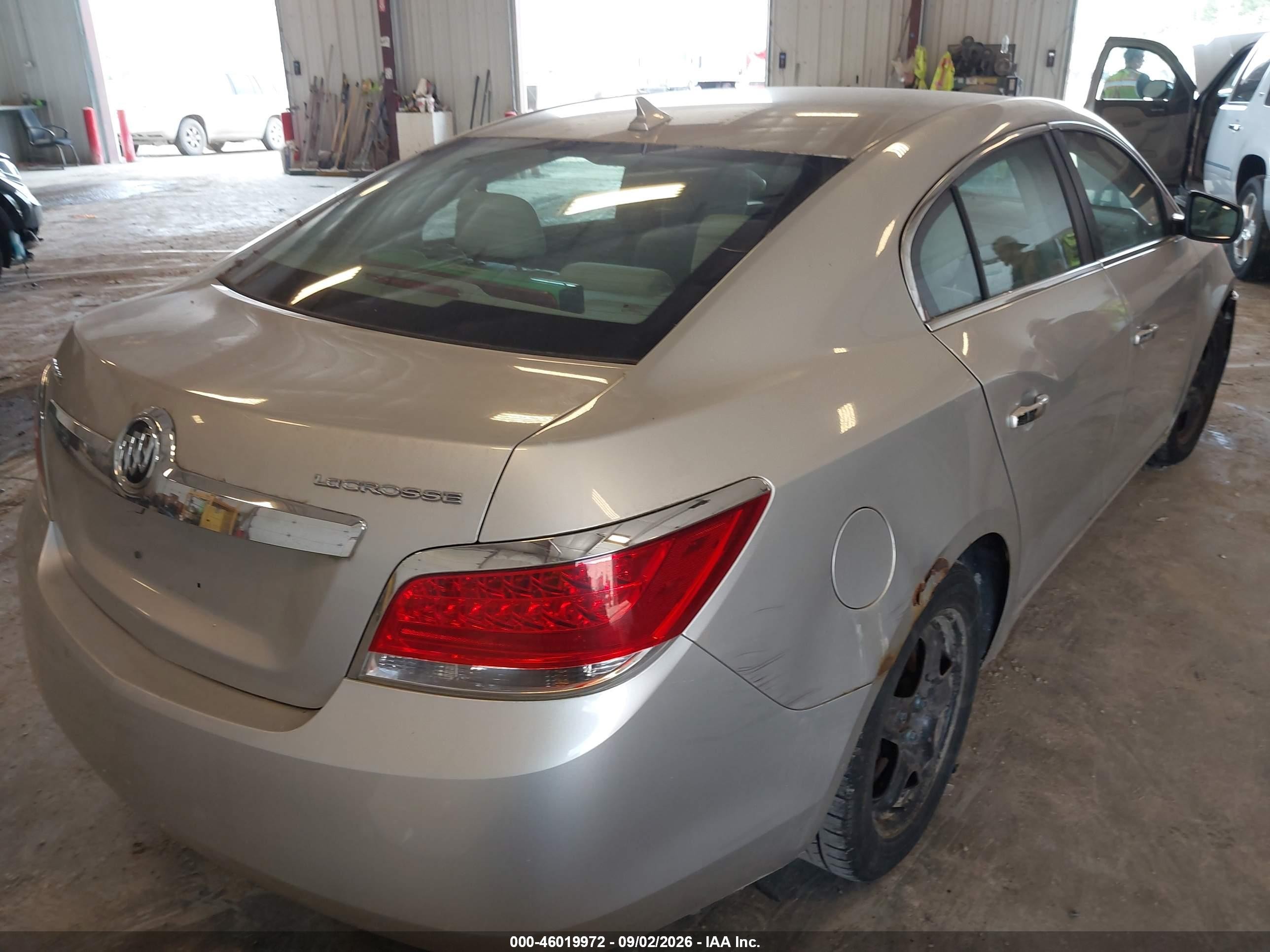 2011 Buick Lacrosse Cx Silver vin: 1G4GA5EC0BF363549