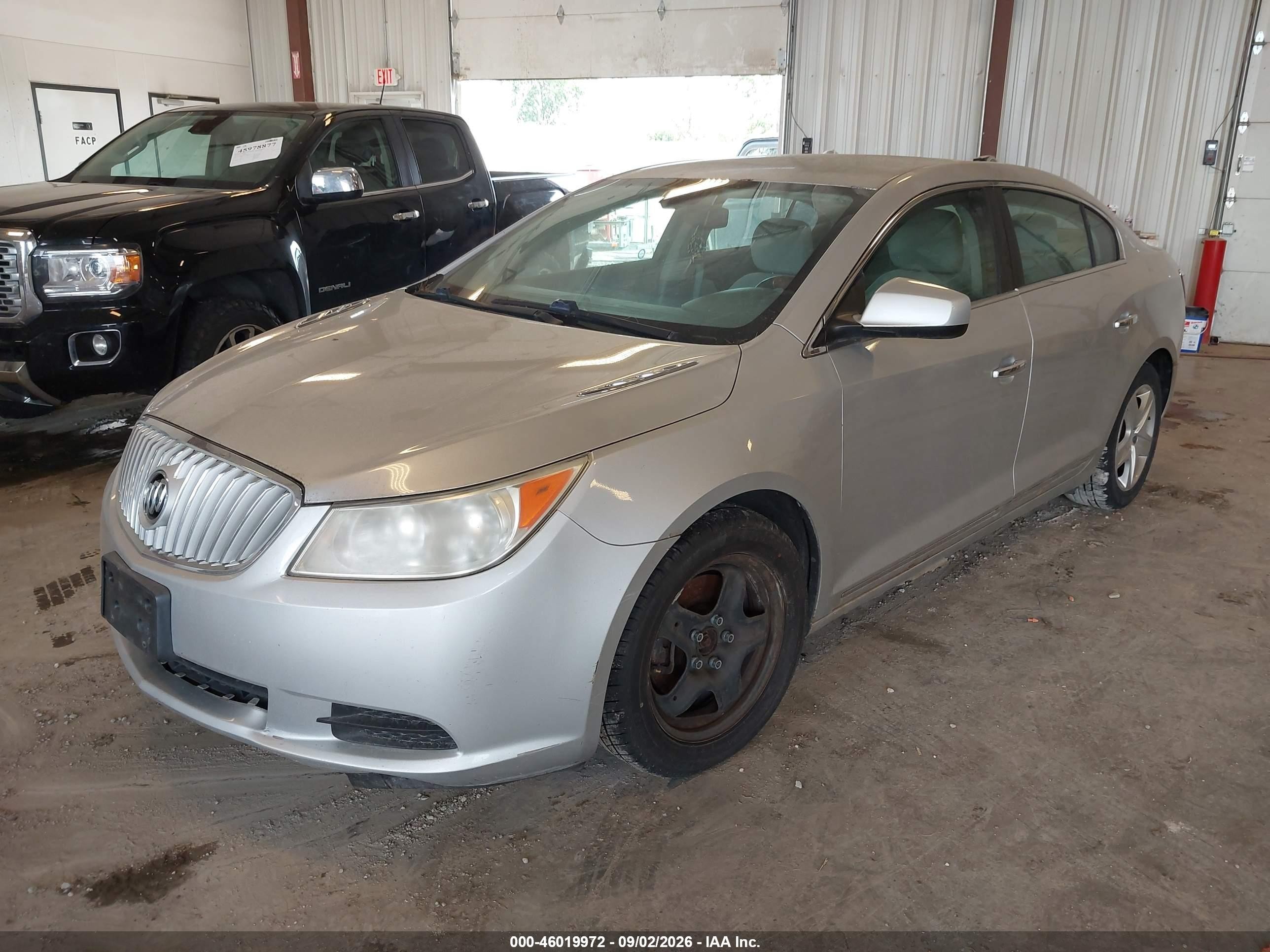 2011 Buick Lacrosse Cx Silver vin: 1G4GA5EC0BF363549