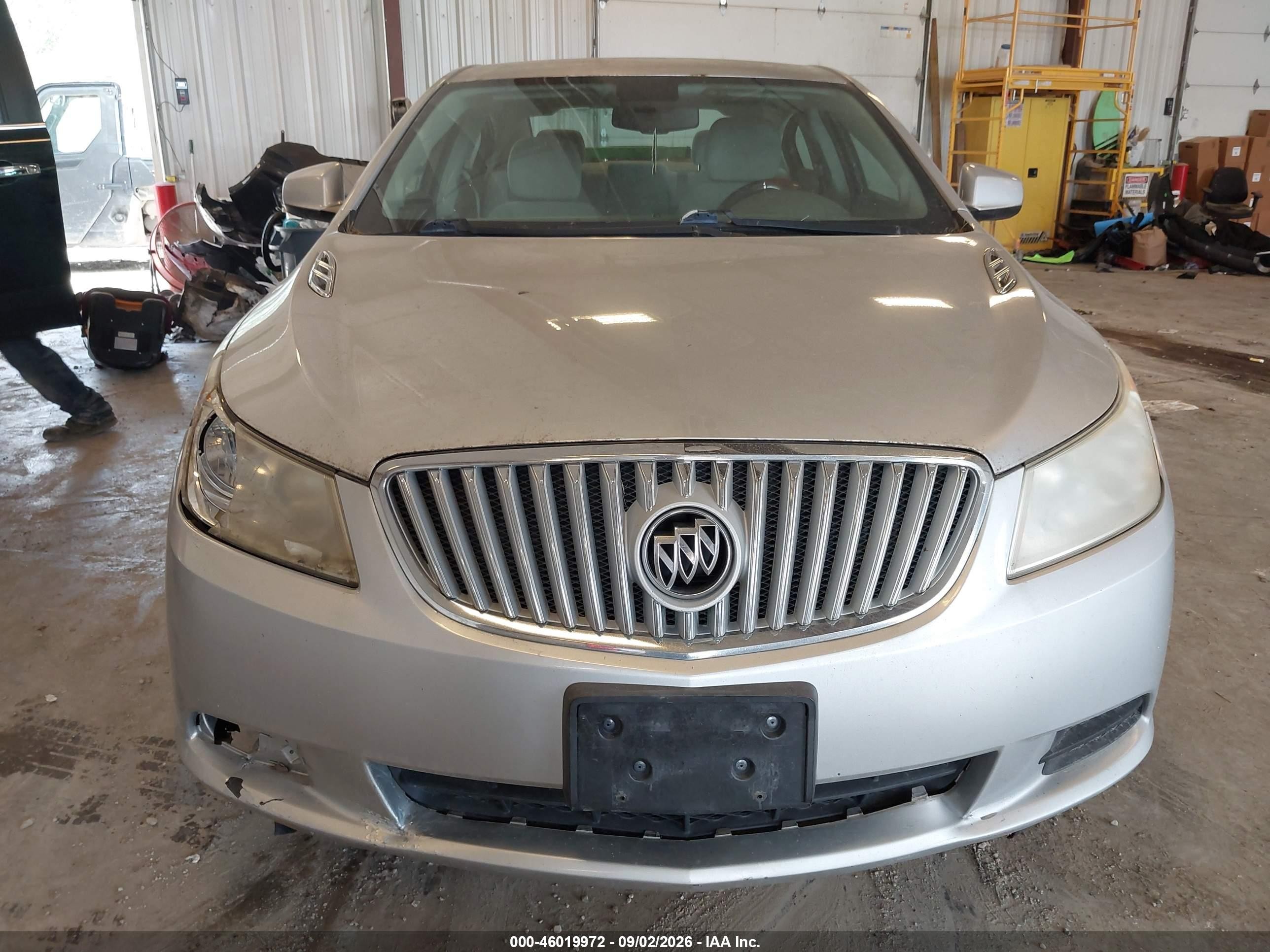 2011 Buick Lacrosse Cx Silver vin: 1G4GA5EC0BF363549