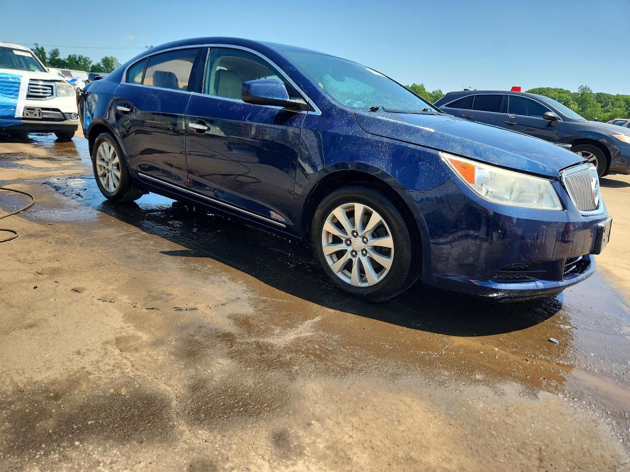 2011 Buick Lacrosse Cx Blue vin: 1G4GA5EC1BF191791