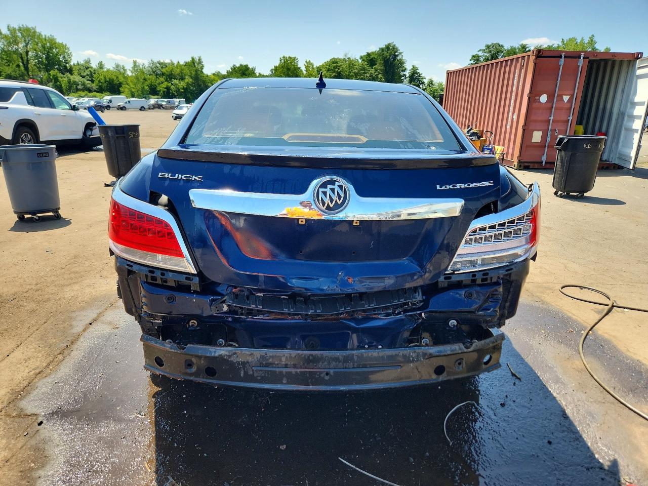 2011 Buick Lacrosse Cx Blue vin: 1G4GA5EC1BF191791