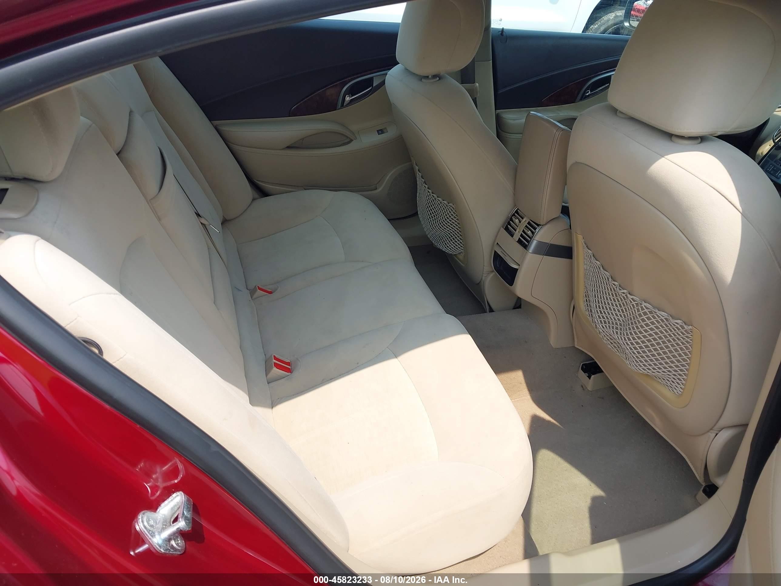 2011 Buick Lacrosse Cx Red vin: 1G4GA5EC1BF329040
