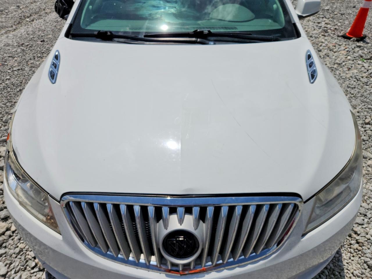 2011 Buick Lacrosse Cx White vin: 1G4GA5EC4BF254026