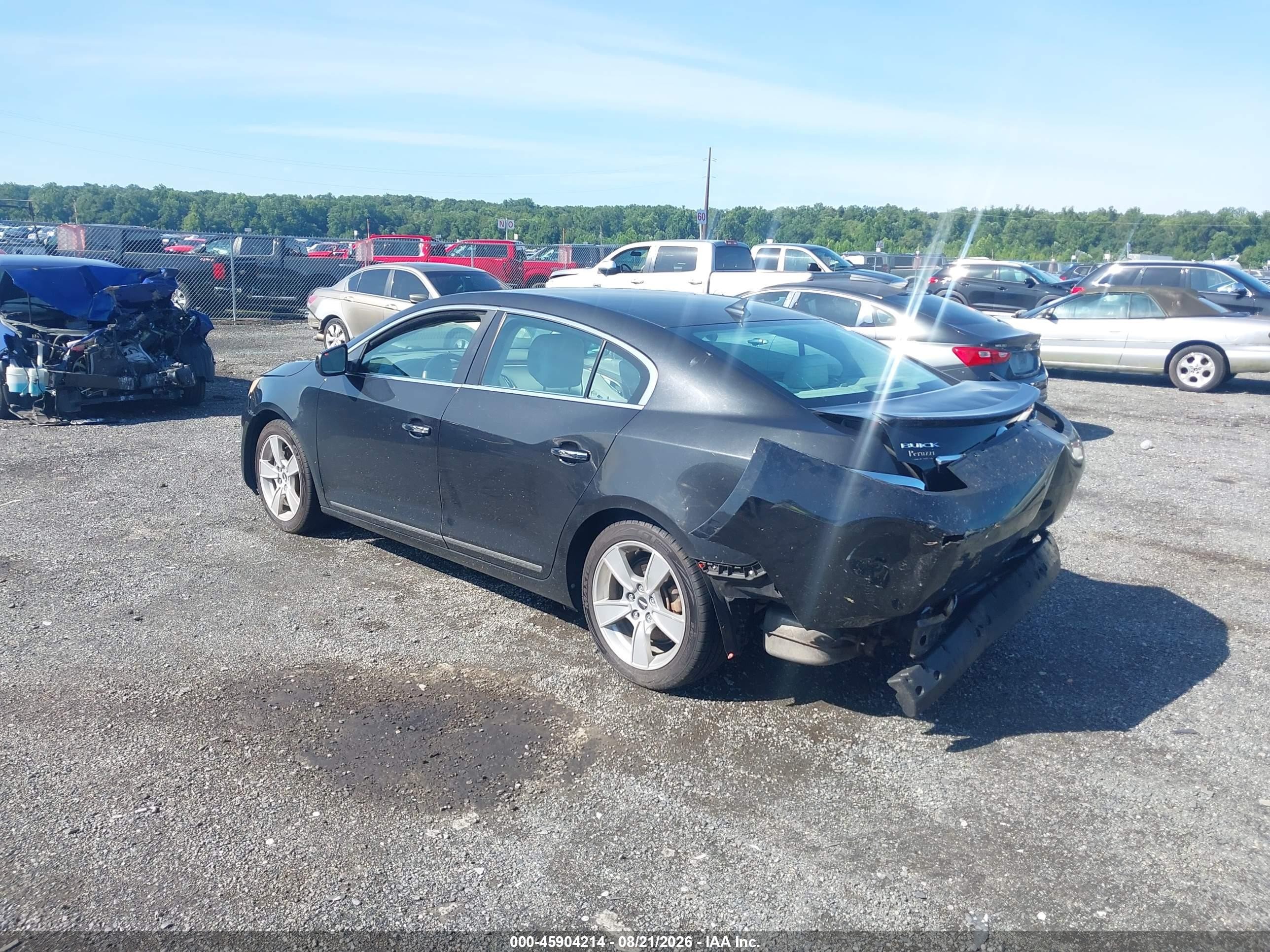 2011 Buick Lacrosse Cx Black vin: 1G4GA5EC4BF327797