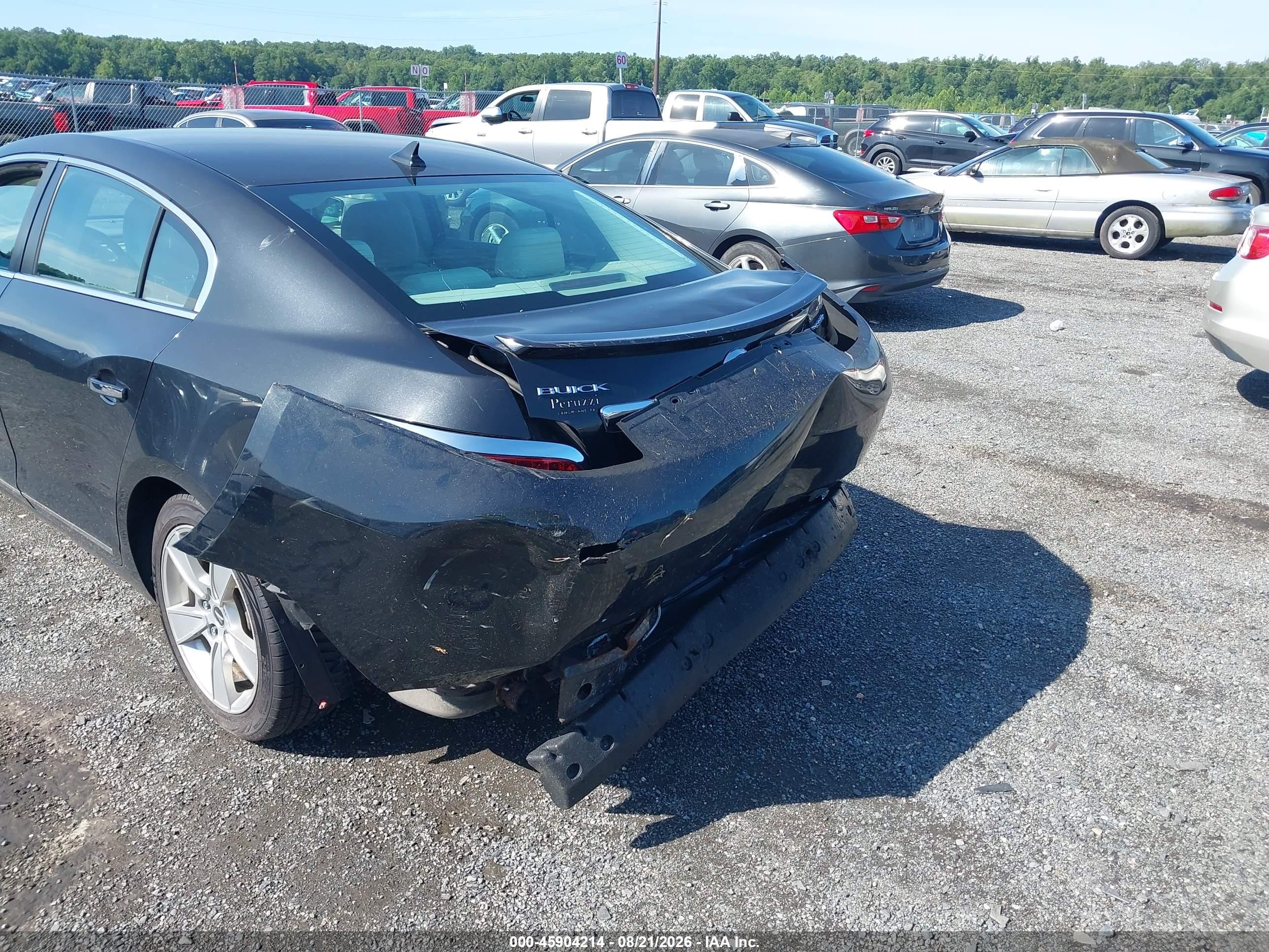 2011 Buick Lacrosse Cx Black vin: 1G4GA5EC4BF327797