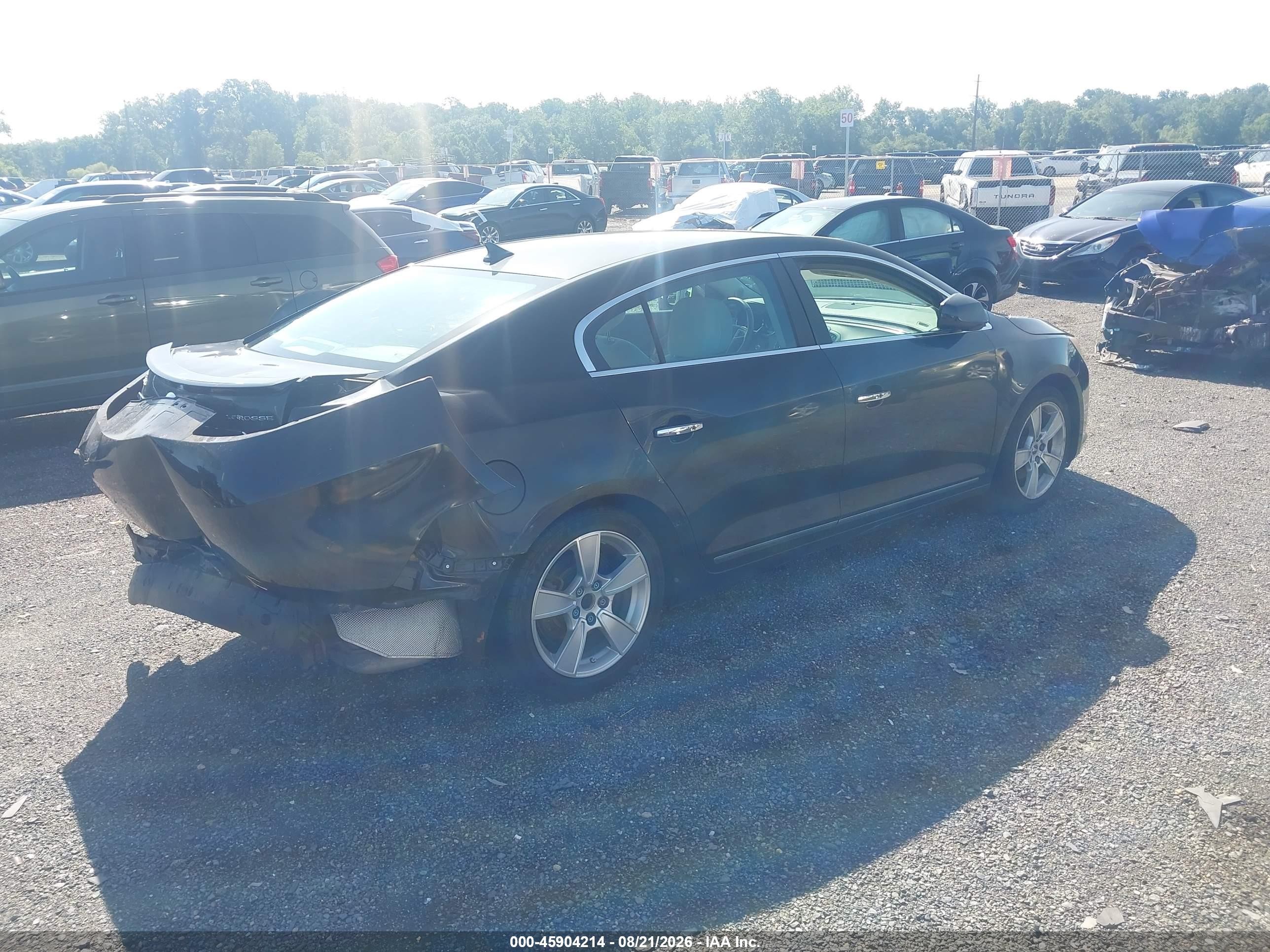 2011 Buick Lacrosse Cx Black vin: 1G4GA5EC4BF327797