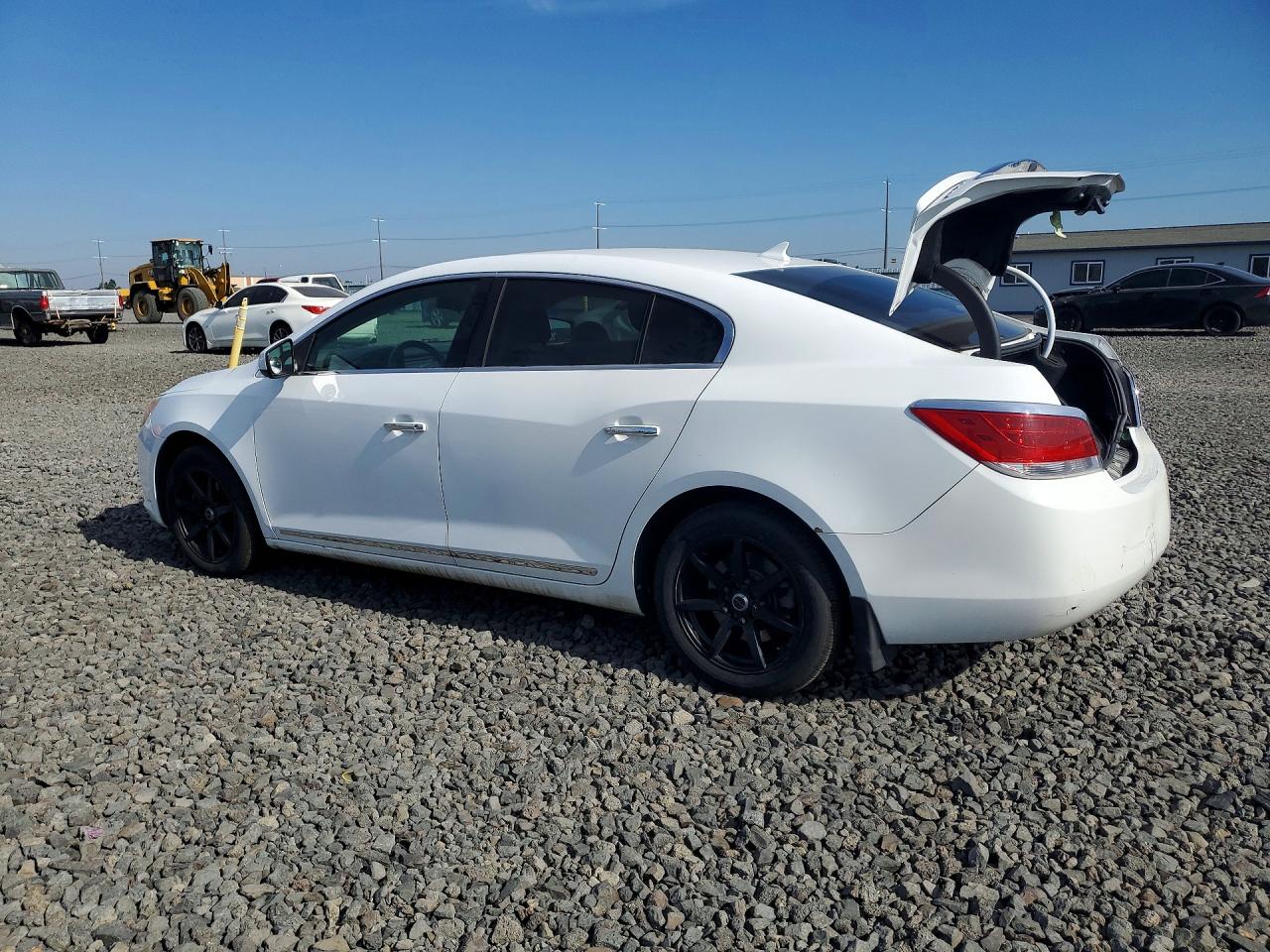 2011 Buick Lacrosse Cx White vin: 1G4GA5EC5BF365216