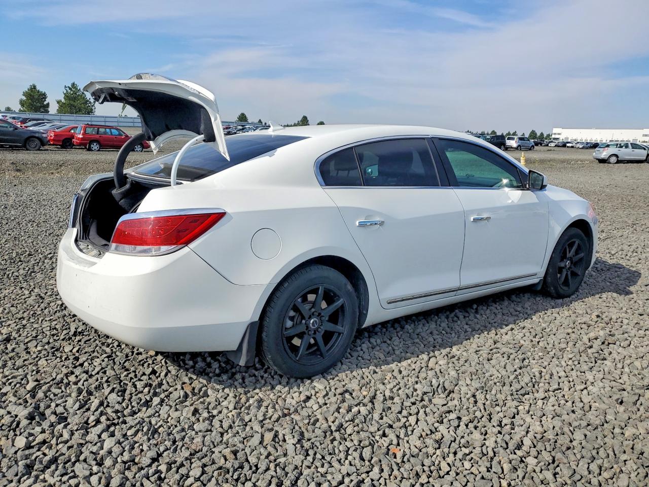 2011 Buick Lacrosse Cx White vin: 1G4GA5EC5BF365216