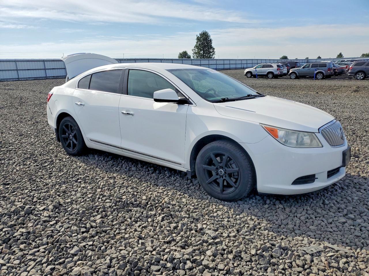 2011 Buick Lacrosse Cx White vin: 1G4GA5EC5BF365216