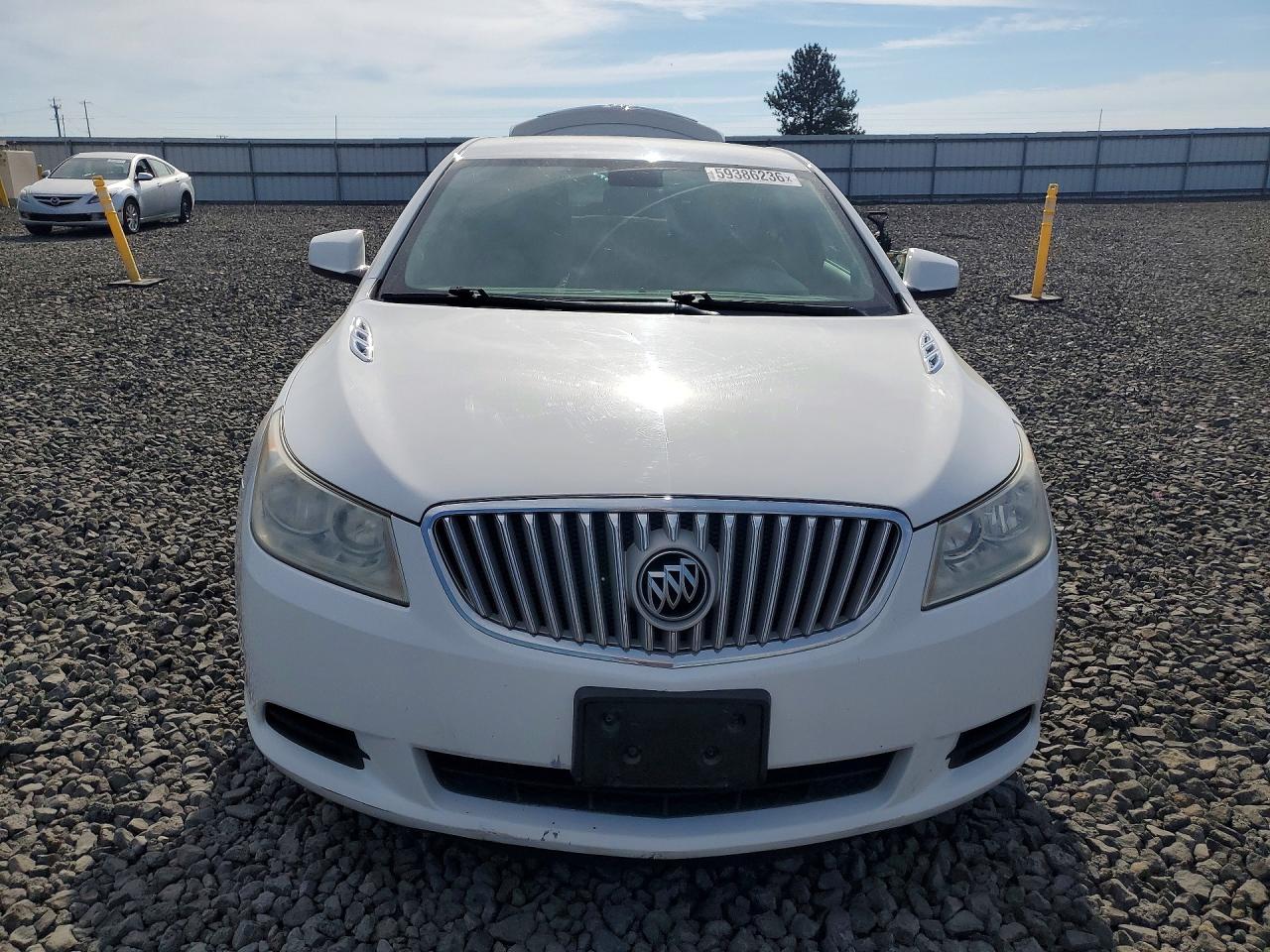 2011 Buick Lacrosse Cx White vin: 1G4GA5EC5BF365216