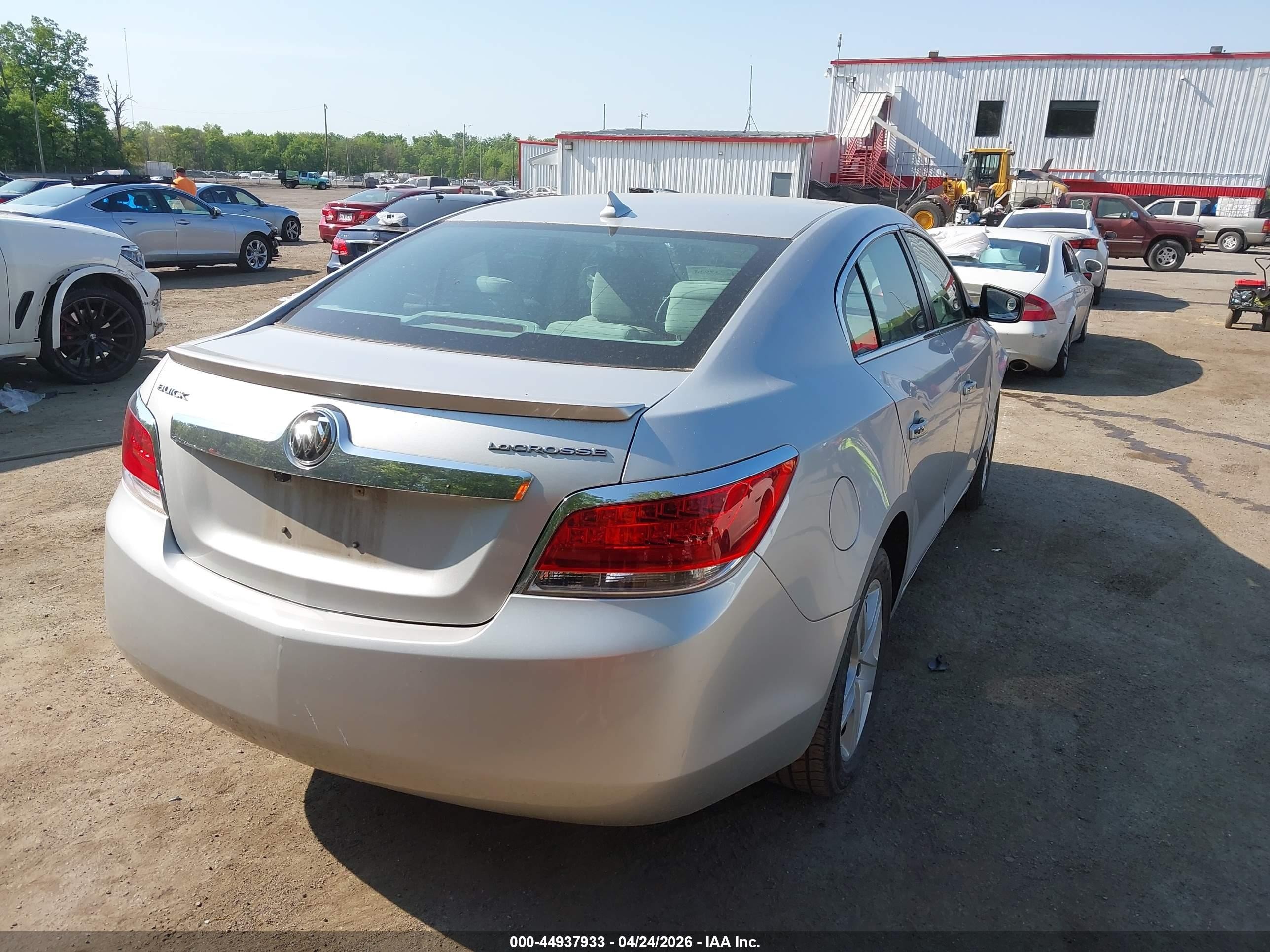 2011 Buick Lacrosse Cx Silver vin: 1G4GA5EC7BF342259