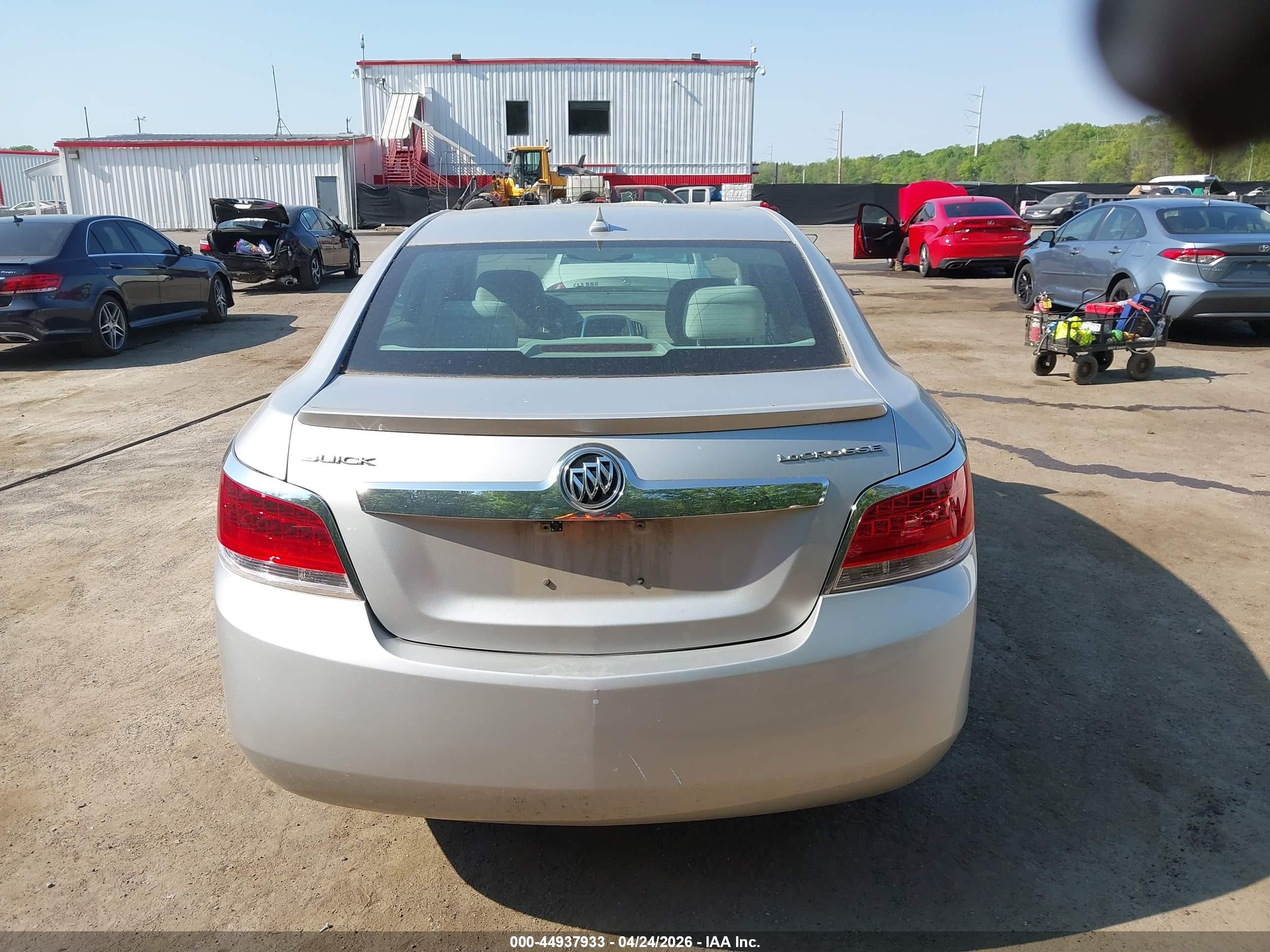 2011 Buick Lacrosse Cx Silver vin: 1G4GA5EC7BF342259