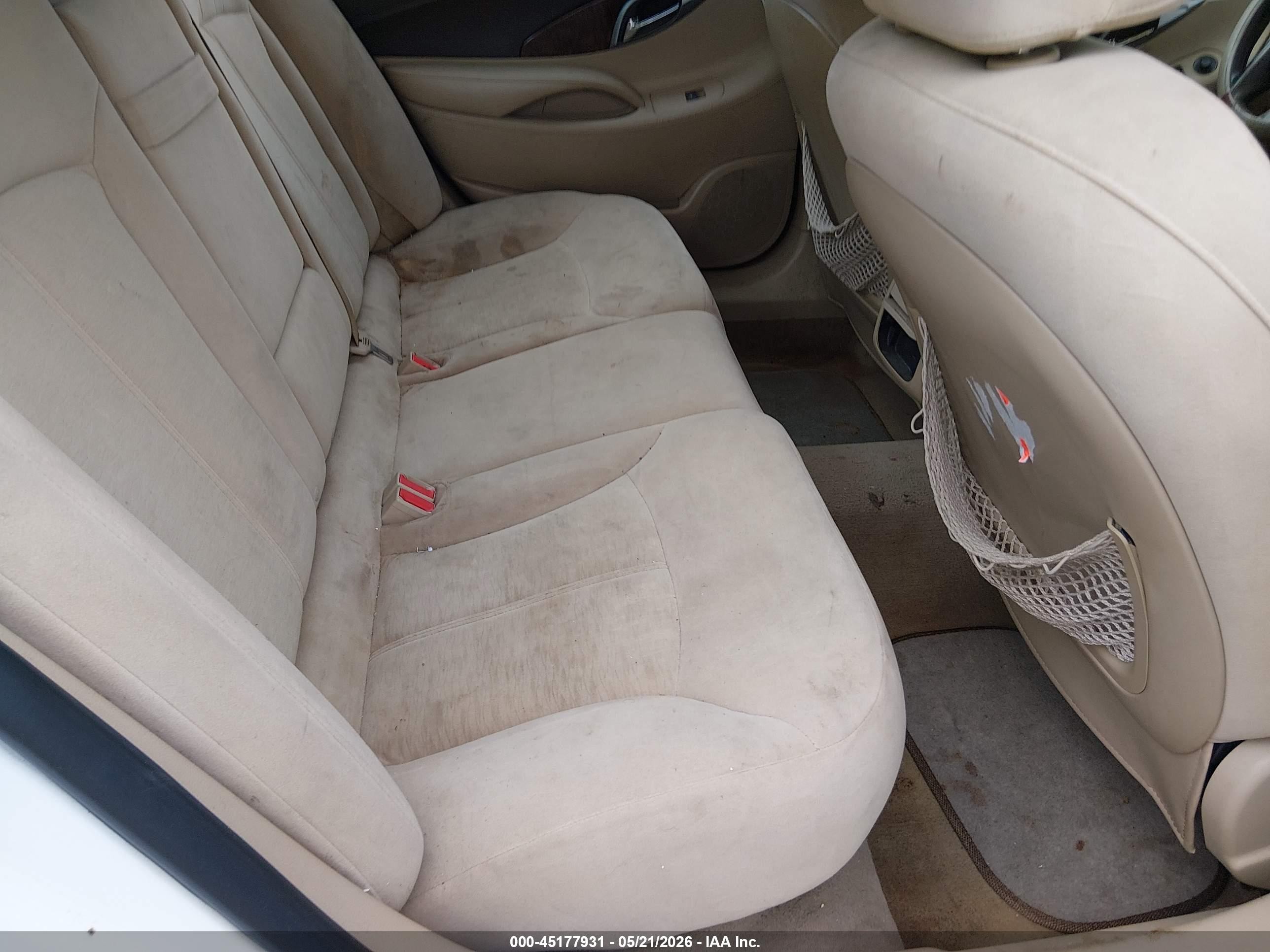 2011 Buick Lacrosse Cx White vin: 1G4GA5EC8BF178200