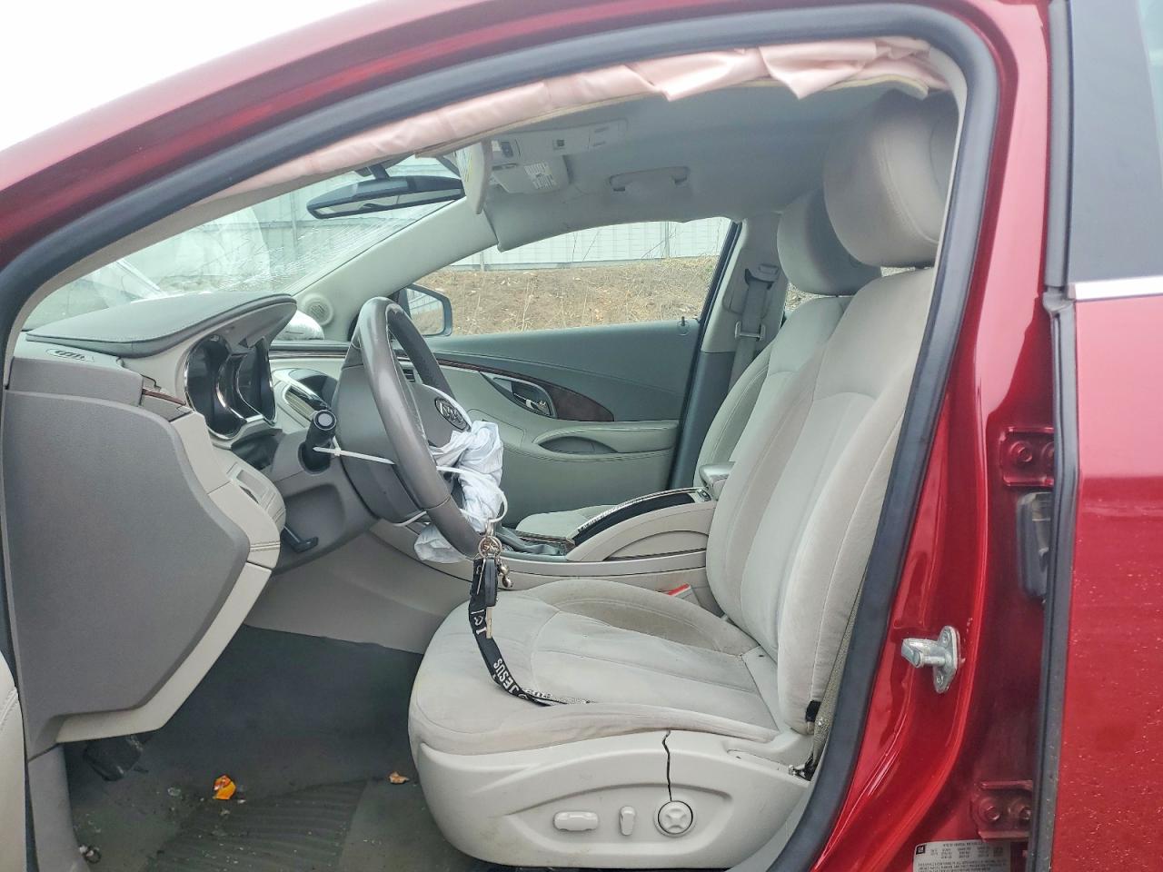 2011 Buick Lacrosse Cx Maroon vin: 1G4GA5EC8BF290785