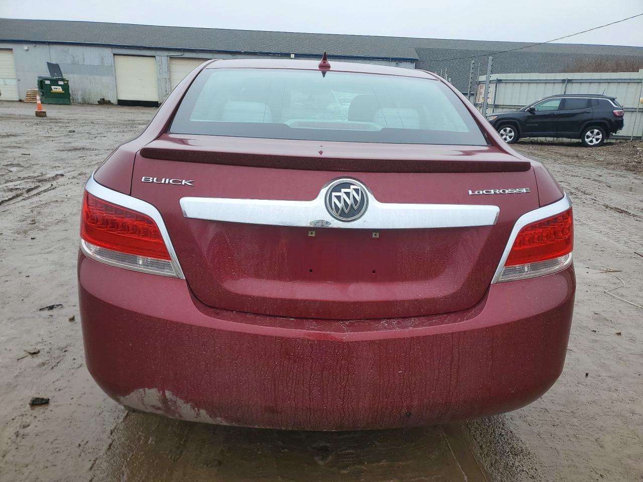 2011 Buick Lacrosse Cx Maroon vin: 1G4GA5EC8BF290785