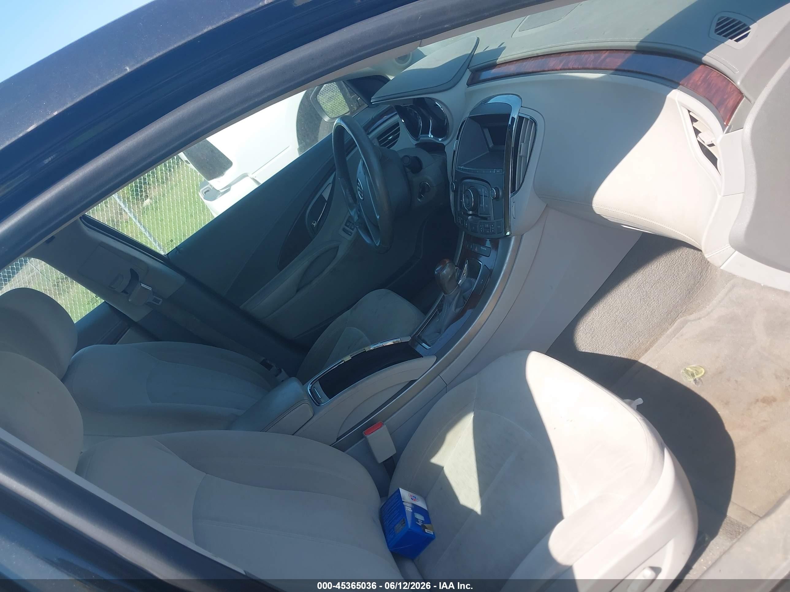2011 Buick Lacrosse Cx Black vin: 1G4GA5EC9BF255706
